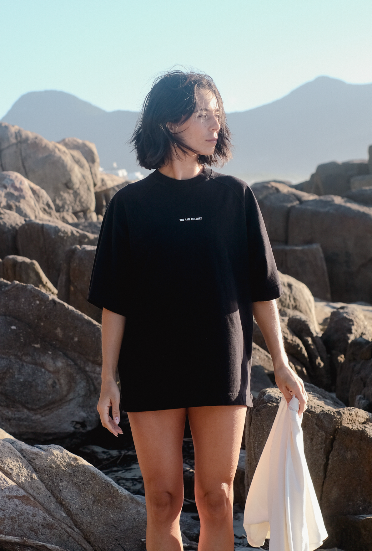 Camiseta Over Dark Coffee
