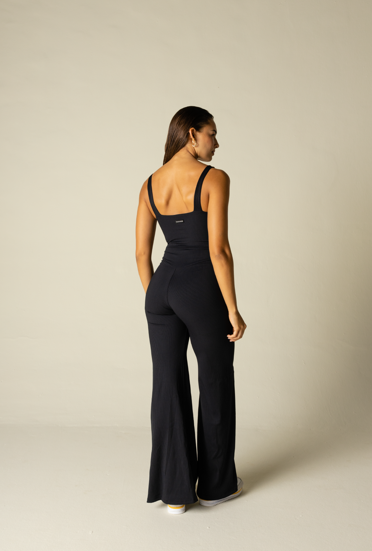 One Piece Ribb Black Velvet