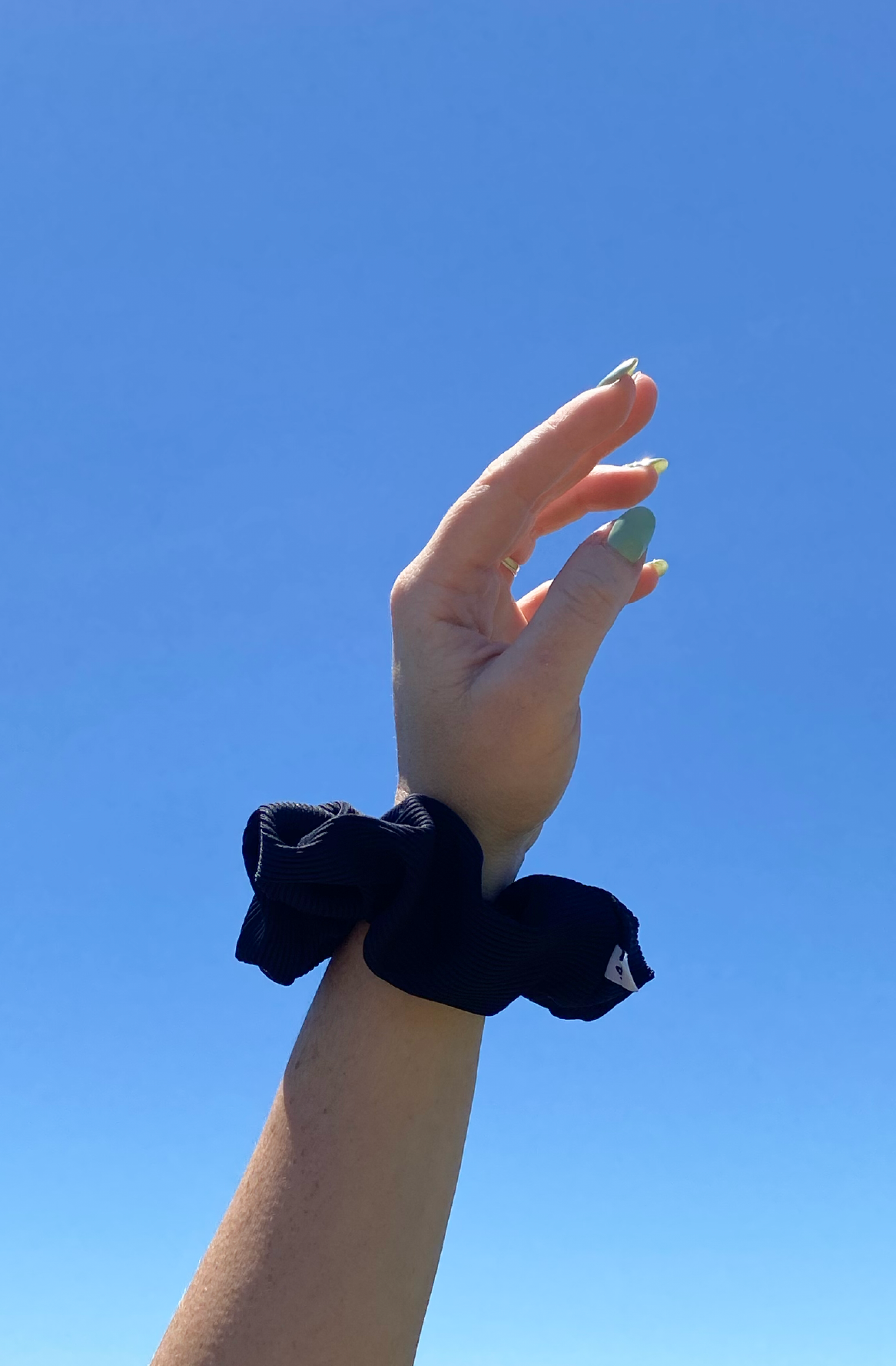 Scrunchie Black Velvet