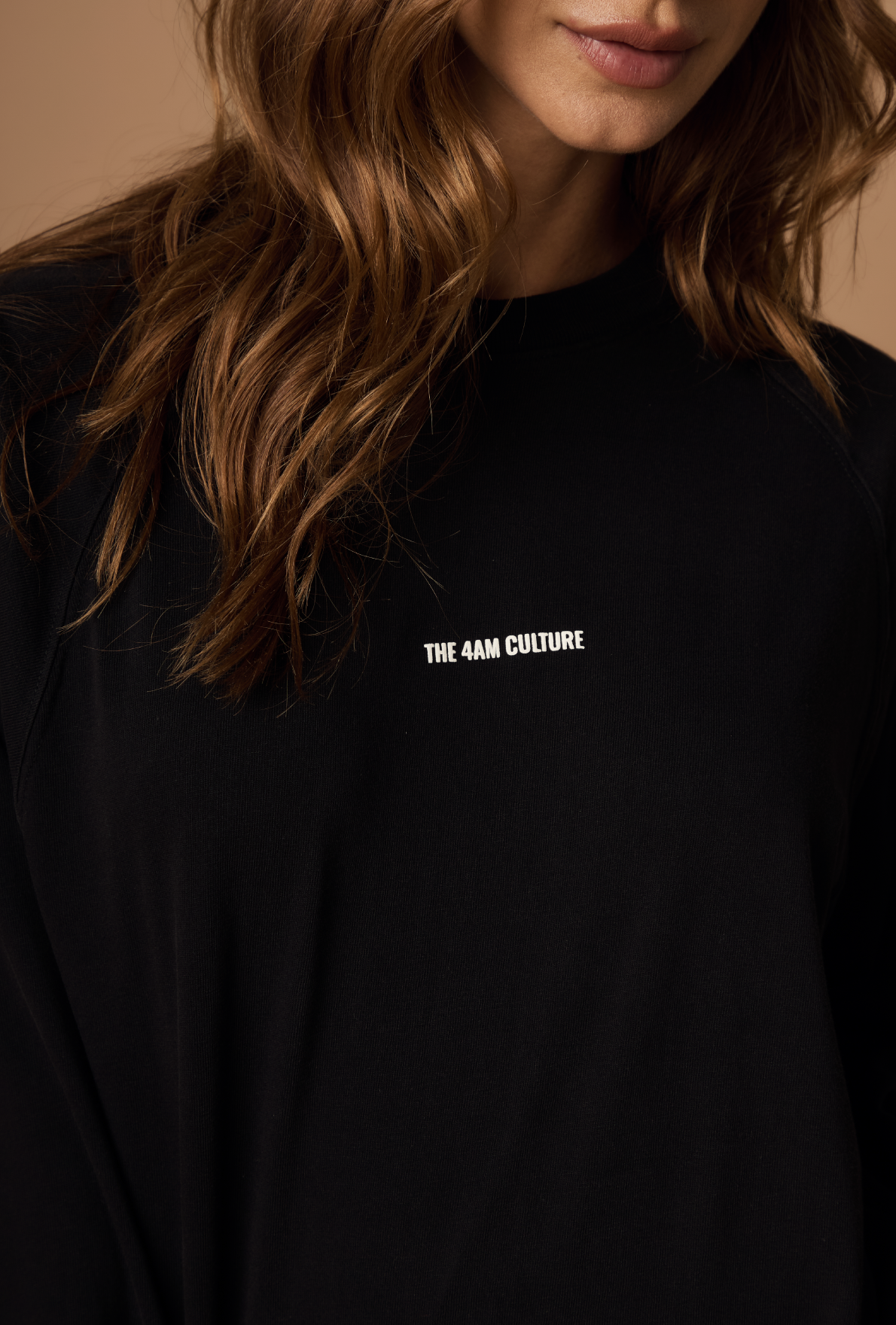Raglan Long Sleeve Dark Coffee