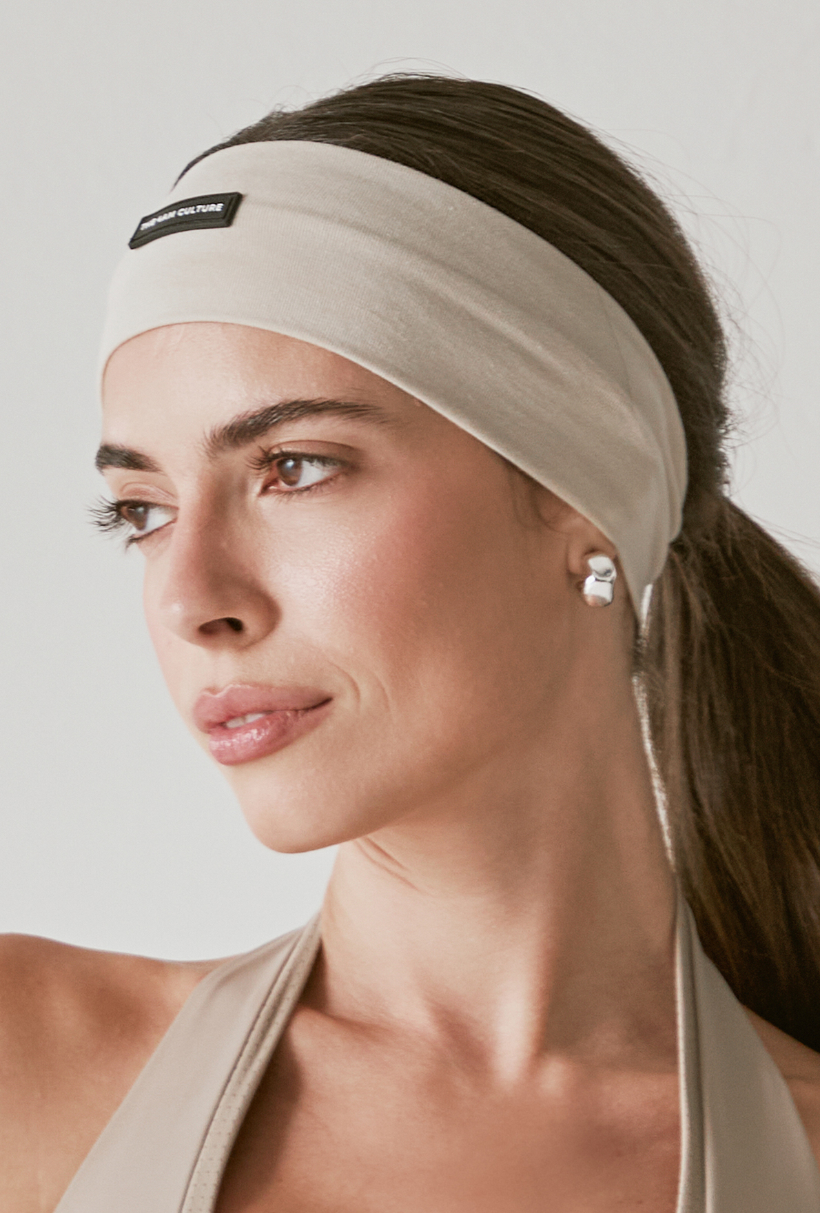 Headband Cotton Touch Creamy