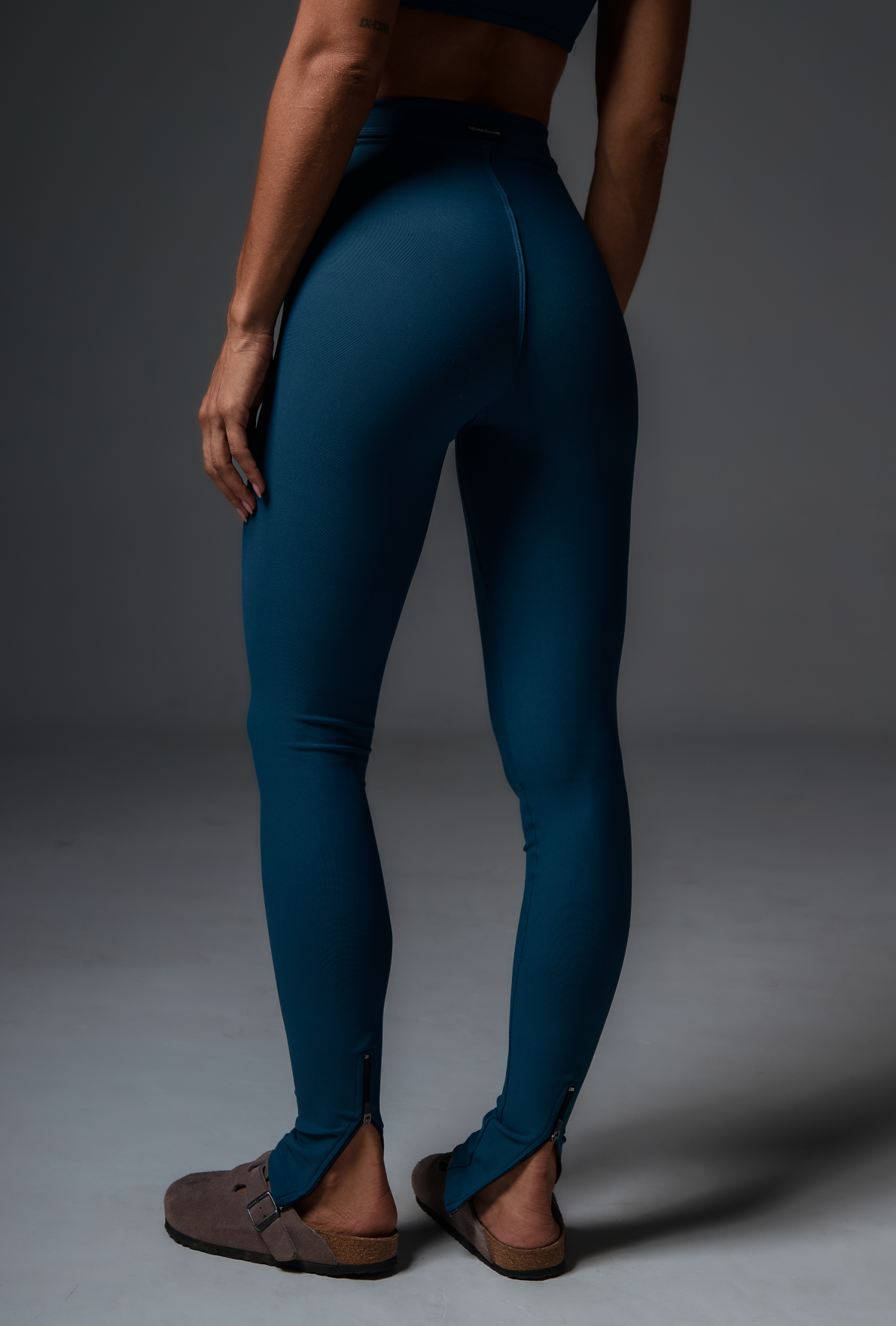 Legging Slide Pump Blue Jeans