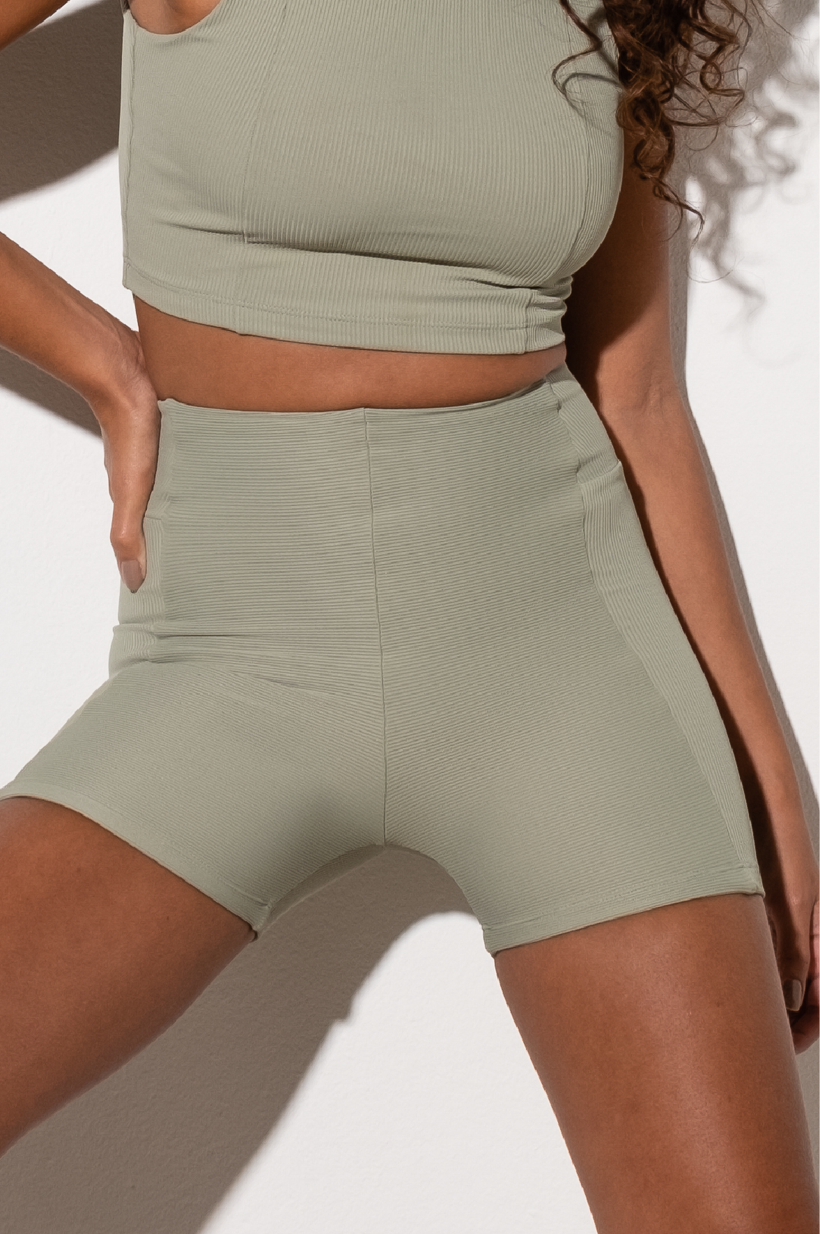 Shorts Ribb Caipirinha Splash