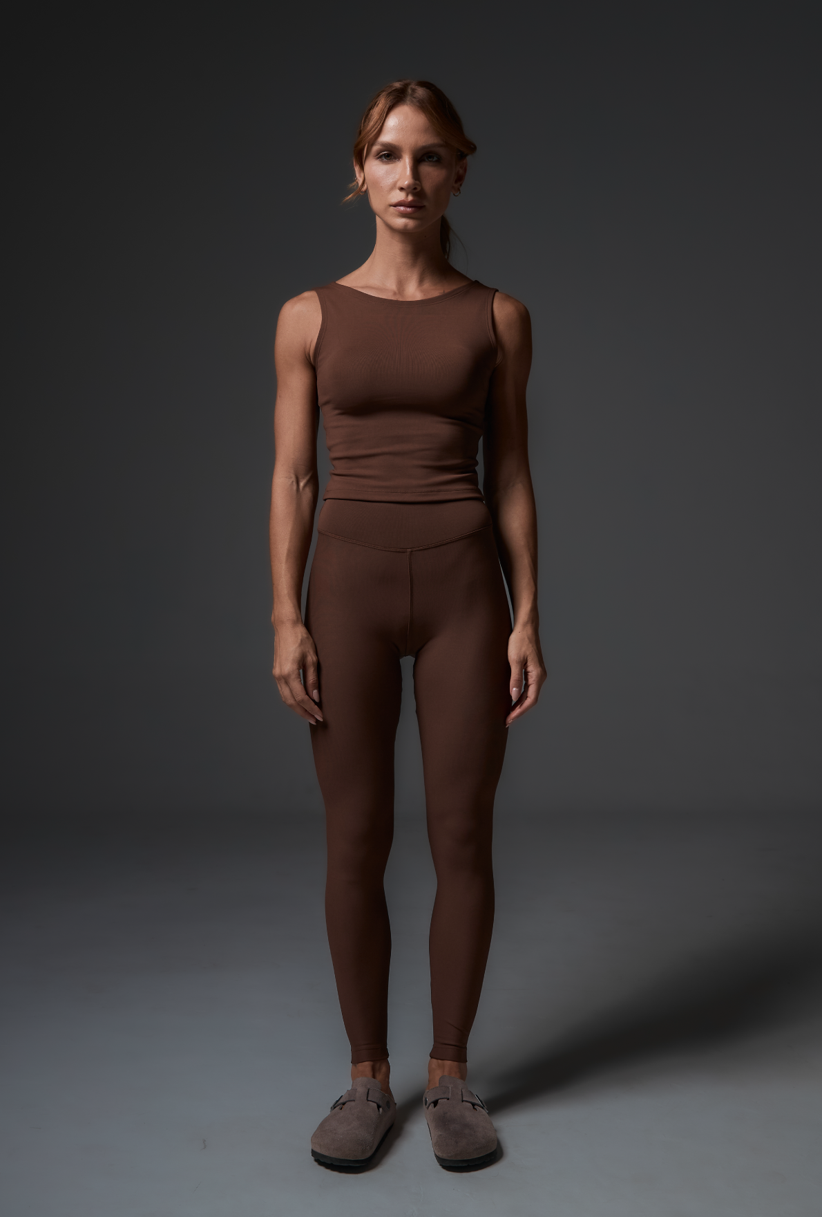 Legging Flat Pump Brunette