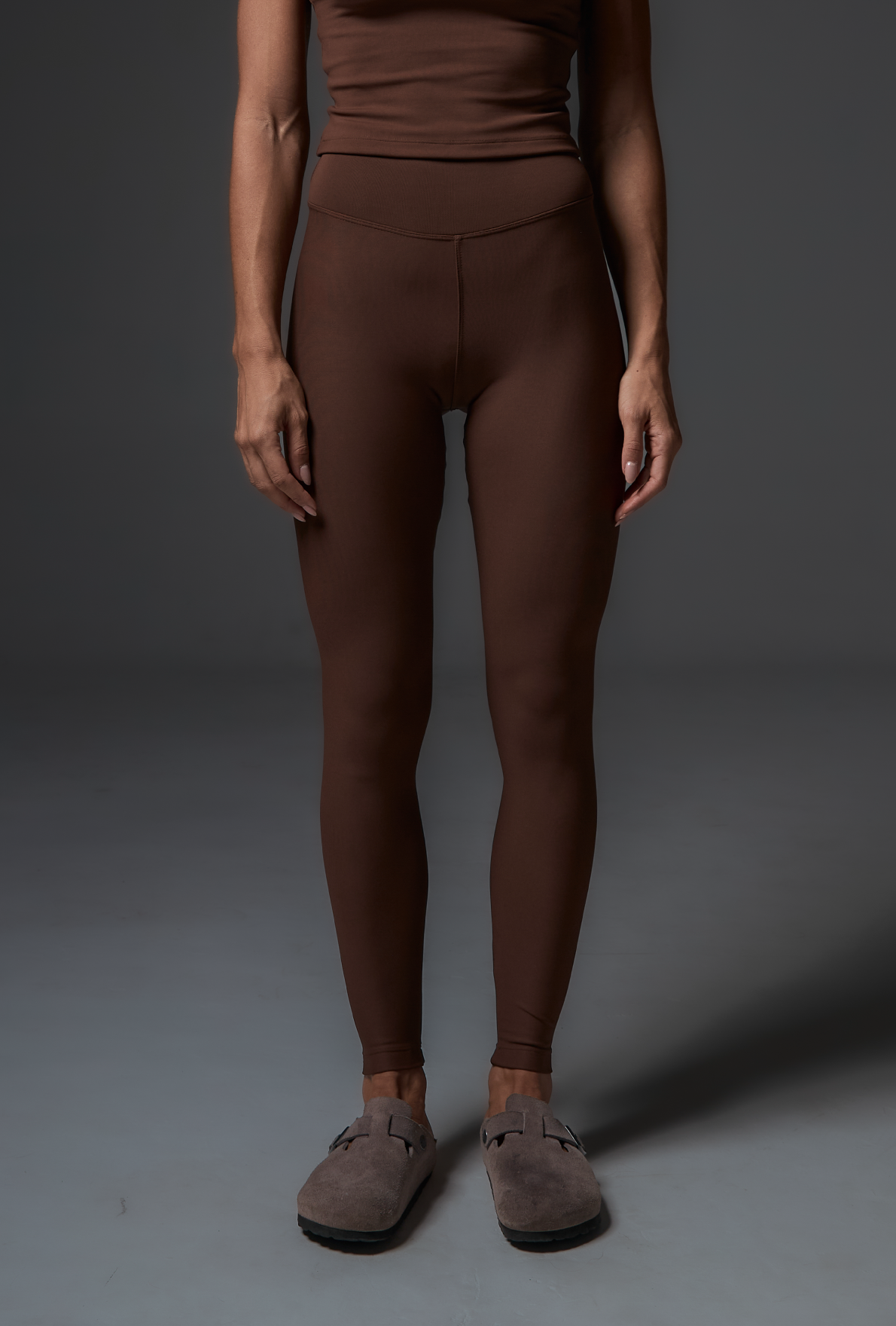 Legging Flat Pump Brunette