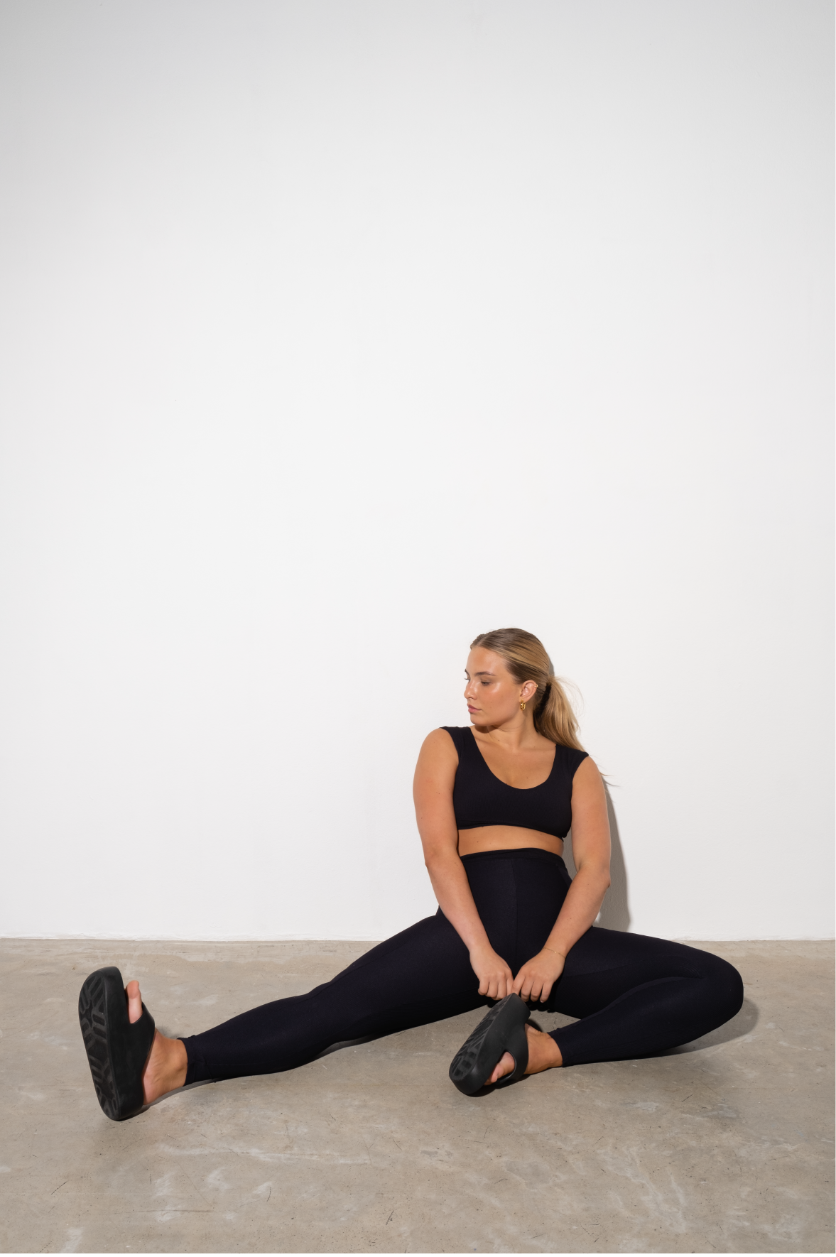 Top Princess Ribb Black Velvet