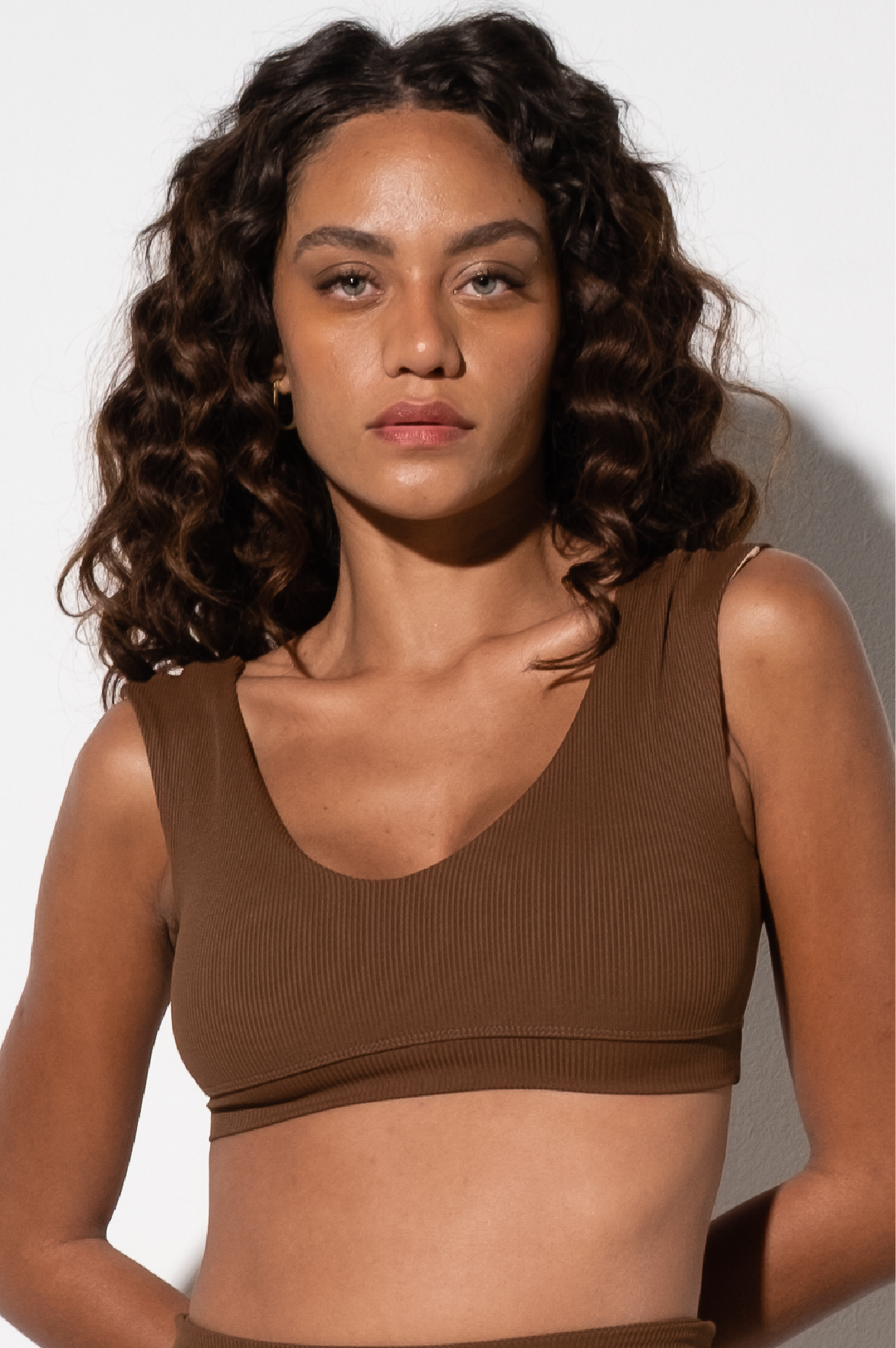 Top Princess Ribb Marula Espresso