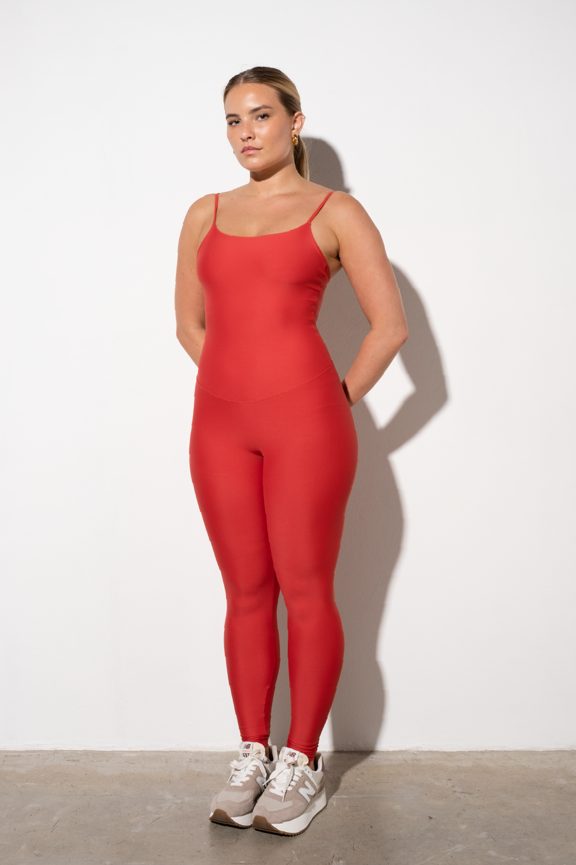 Jumpsuit Open Soft Pepper