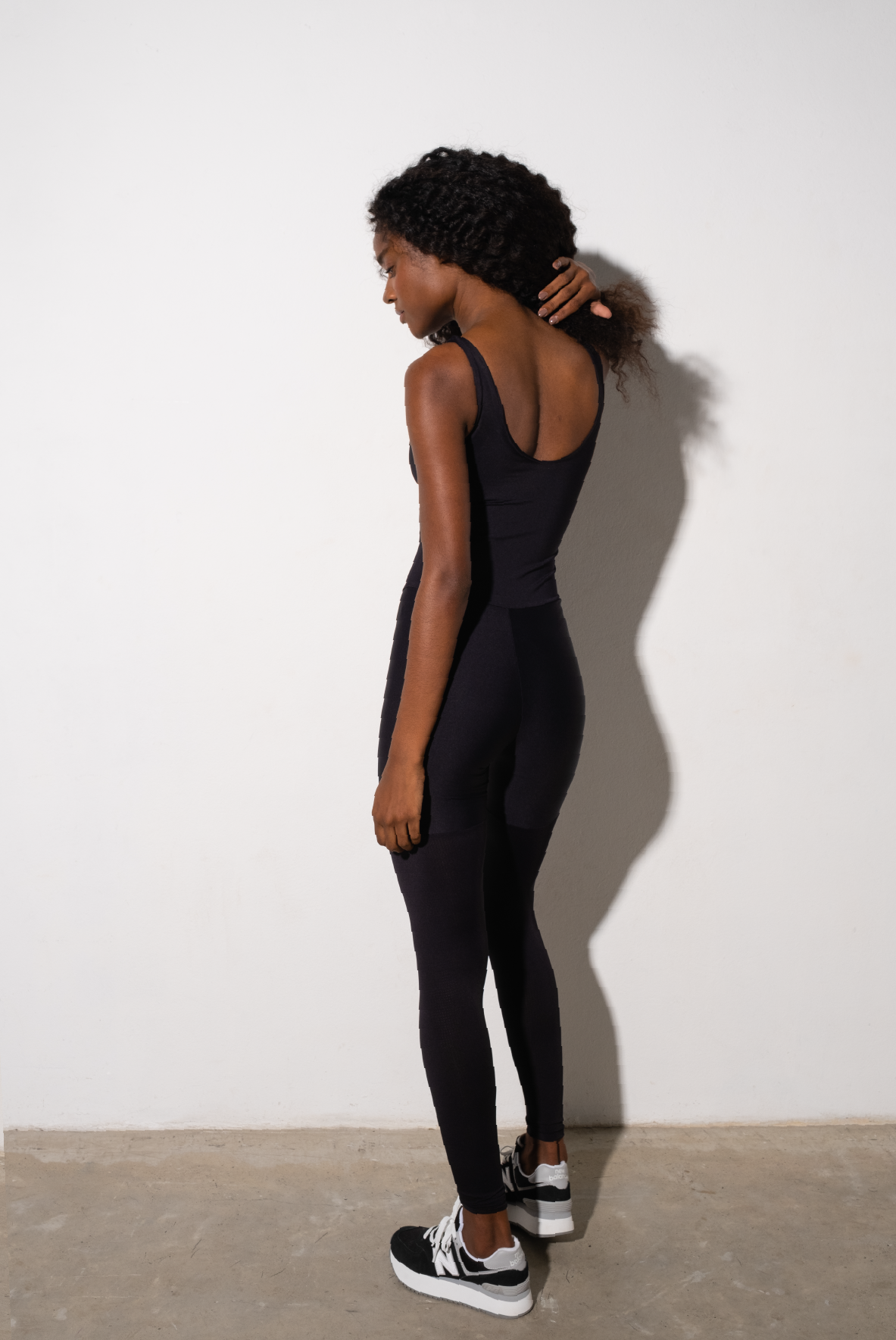 Jumpsuit Diamond Compress Dark Coffee