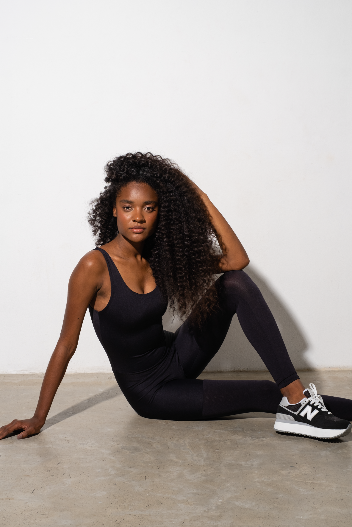 Jumpsuit Diamond Compress Dark Coffee