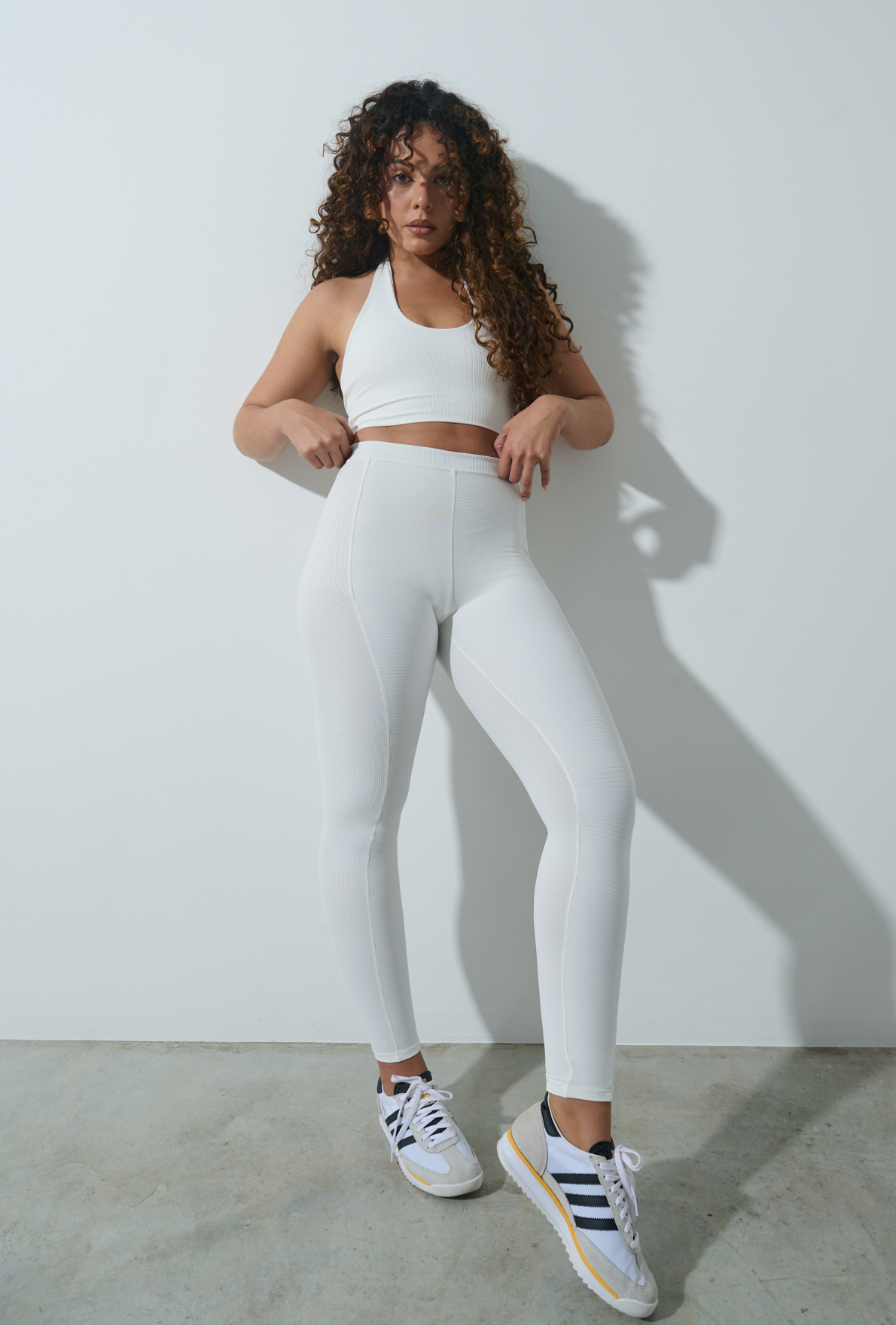 Legging Ribb Leite de Coco