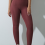 Legging Ribb Cherry