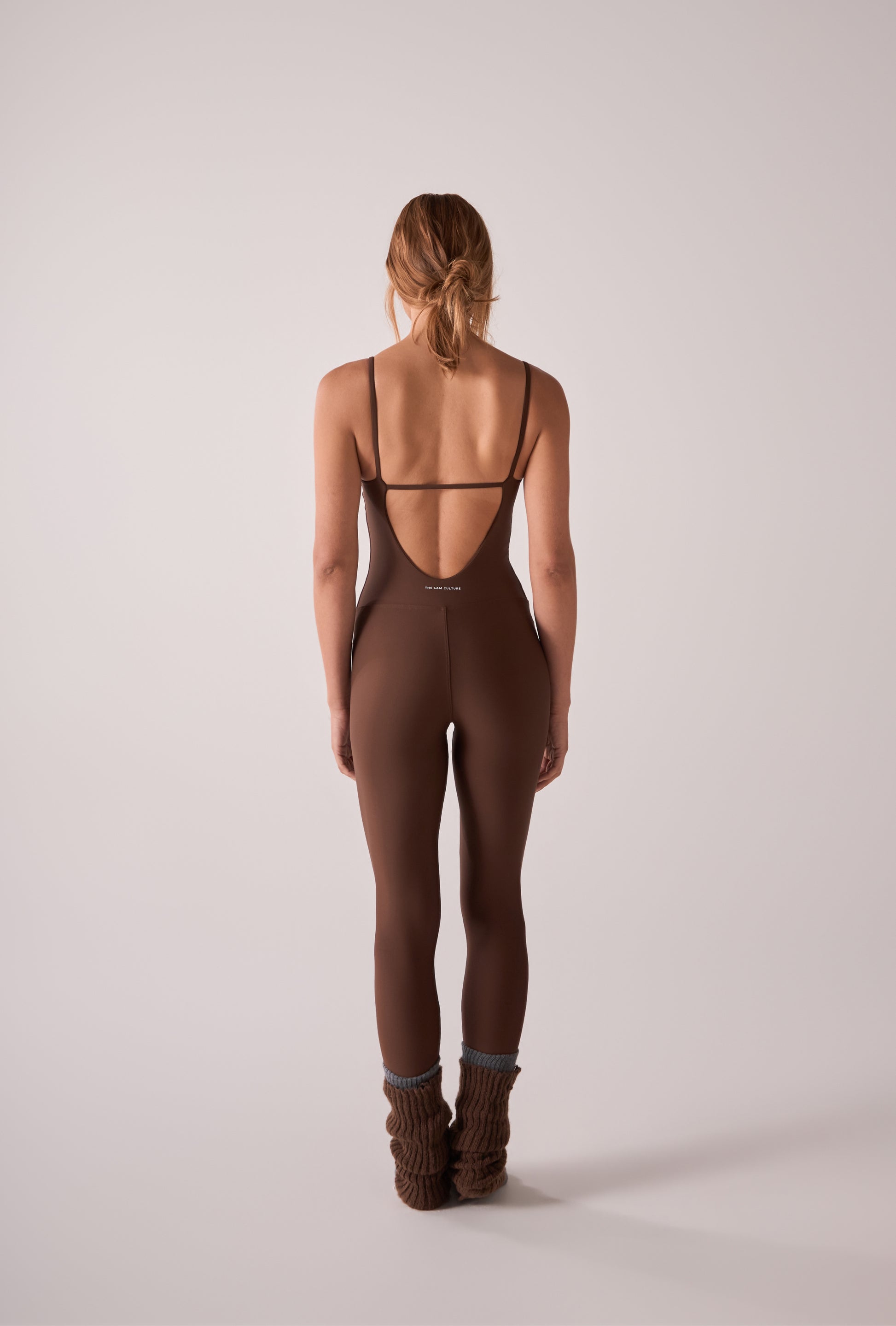 Jumpsuit Open Soft Espresso