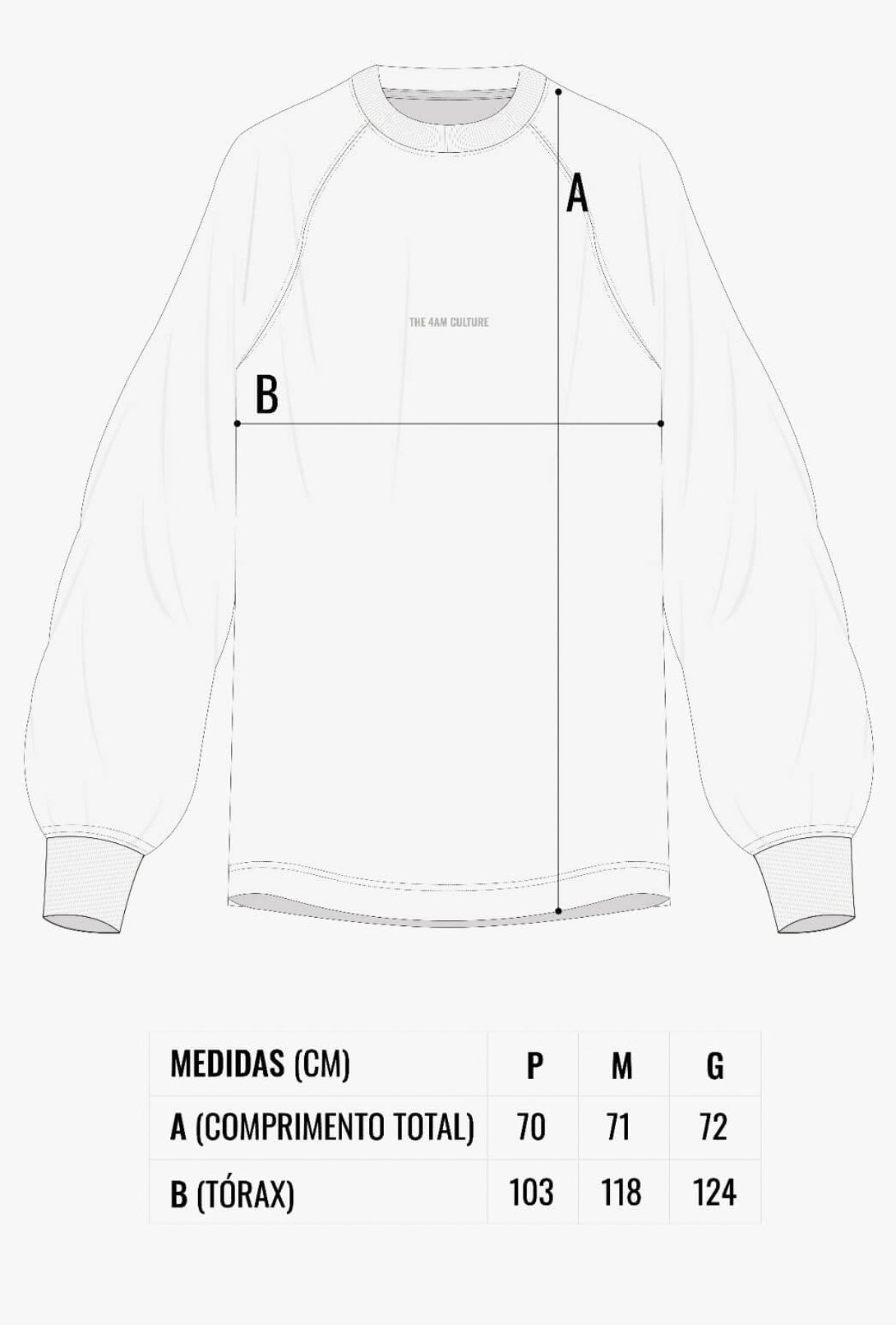 Blusa Raglan Long Sleeve Vanilla
