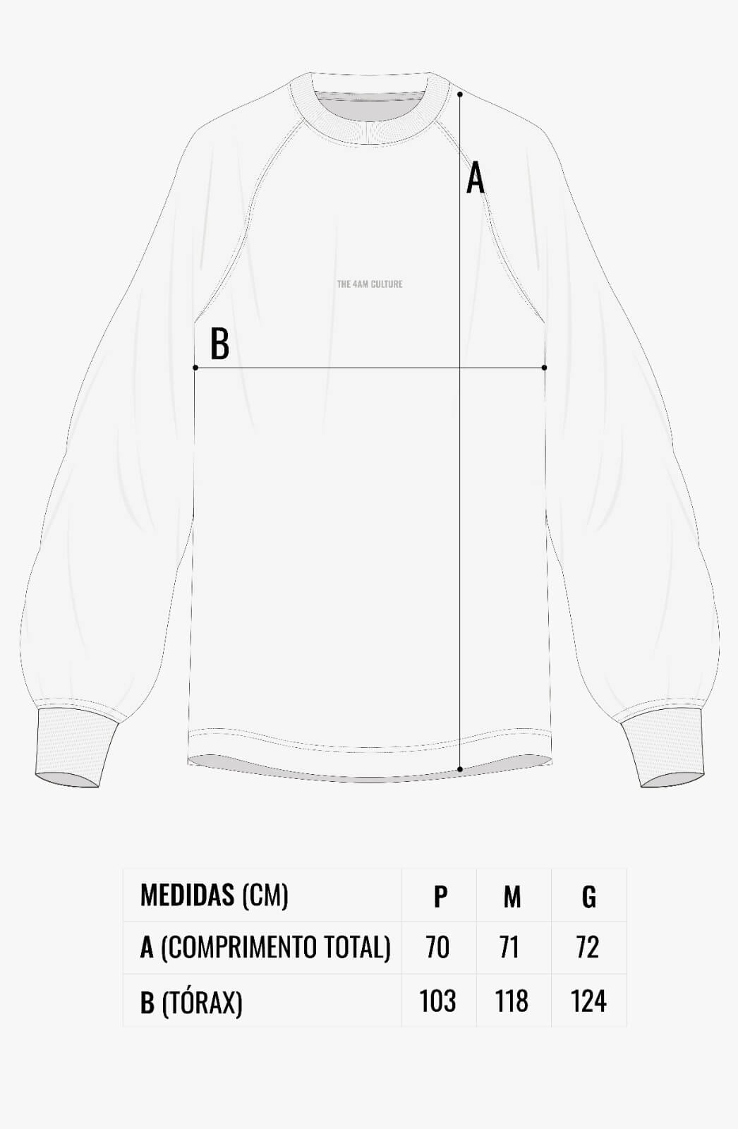 Blusa Raglan Long Sleeve Vanilla