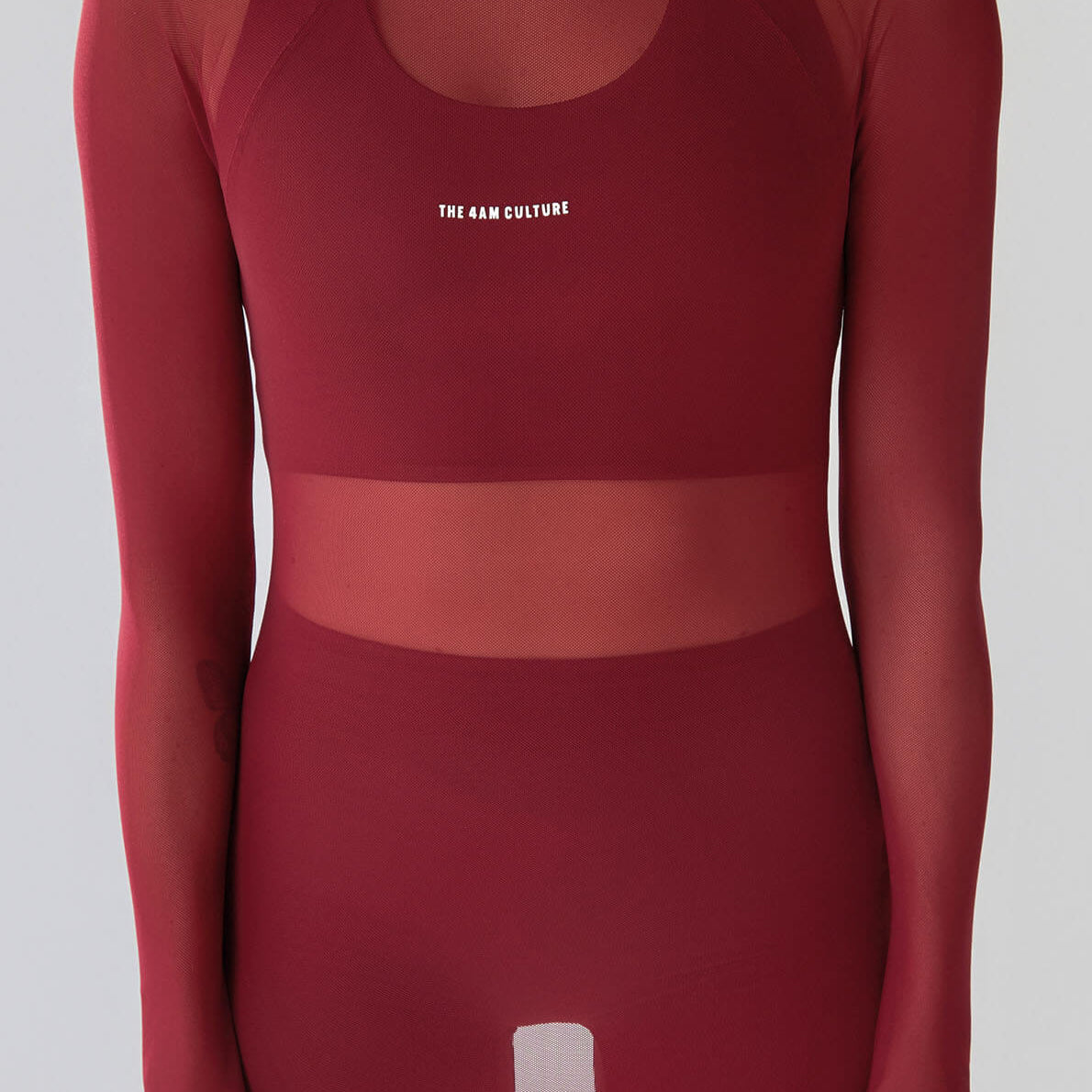 Rash Guard Mesh Merlot