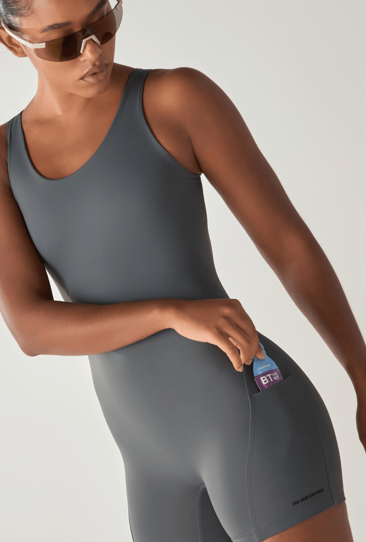 Bodysuit Athlete Graphite