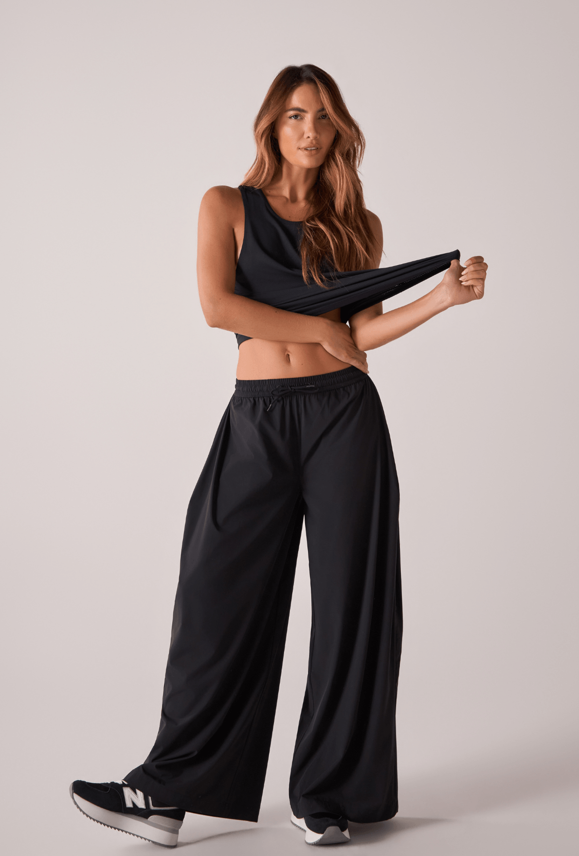 Flowy Pants Dark Coffee
