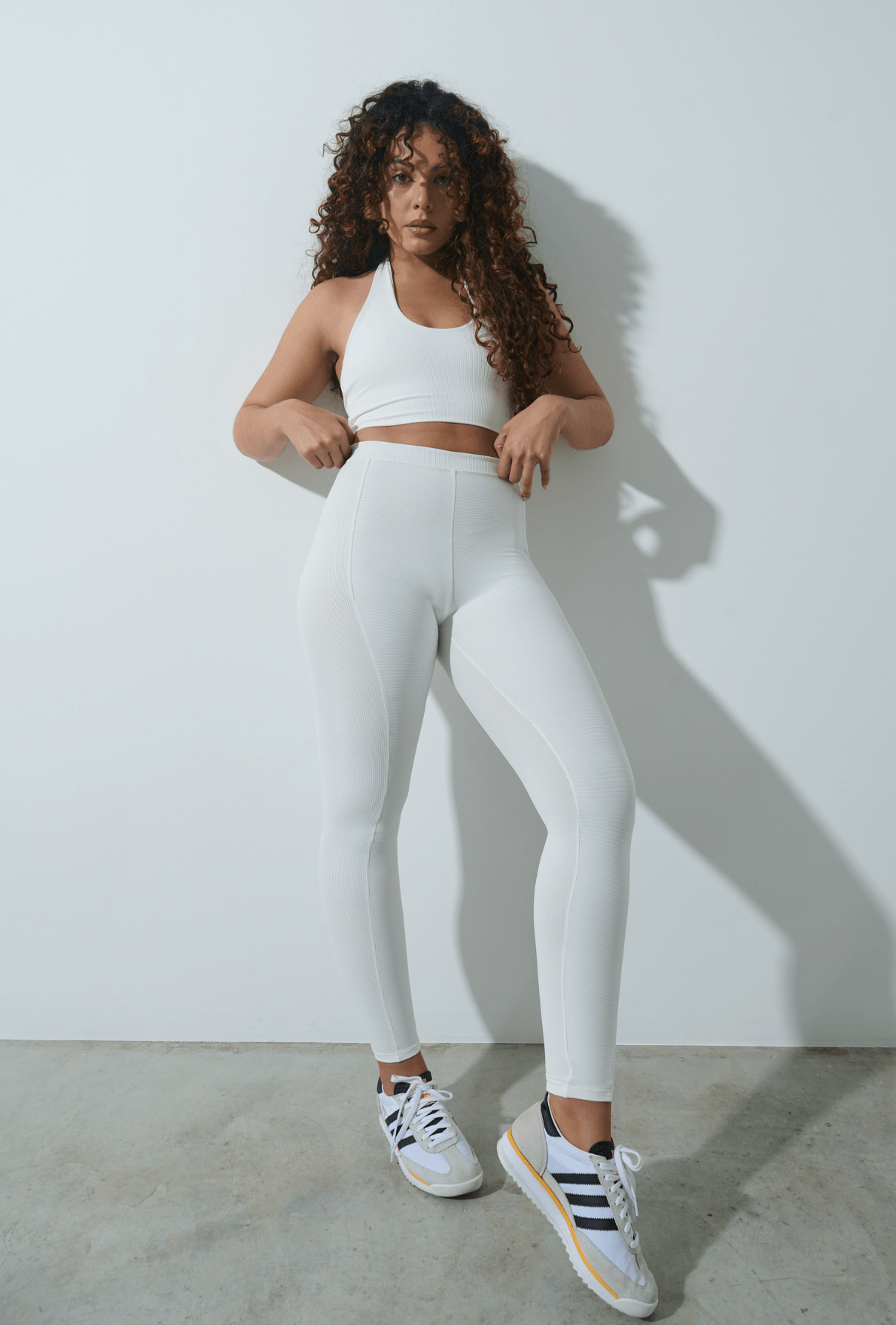 Legging Ribb Leite de Coco