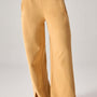 Calça Moletom Wide Mustard