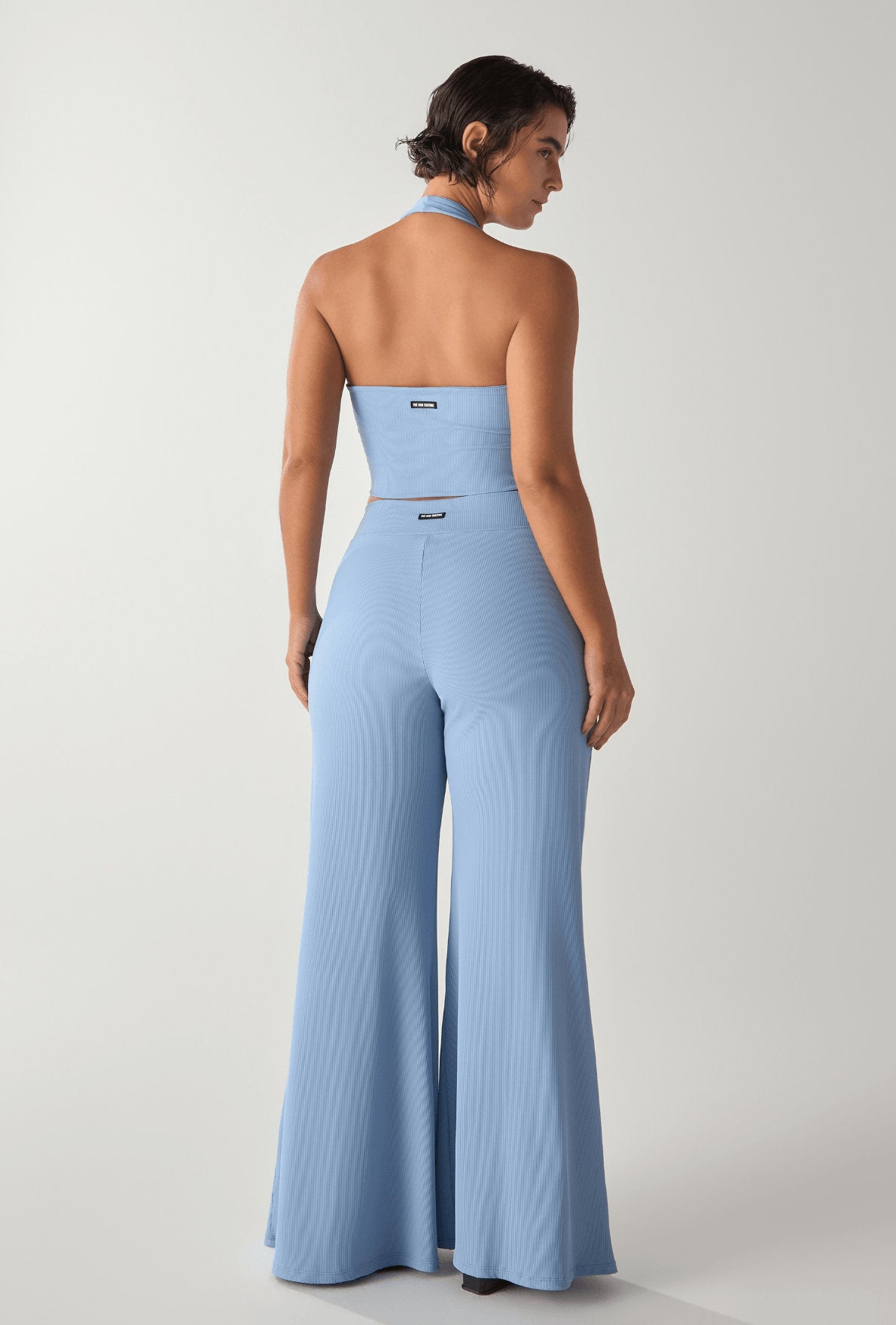Wide Ribb Lily Blue