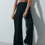 Wide Ribb Black Velvet