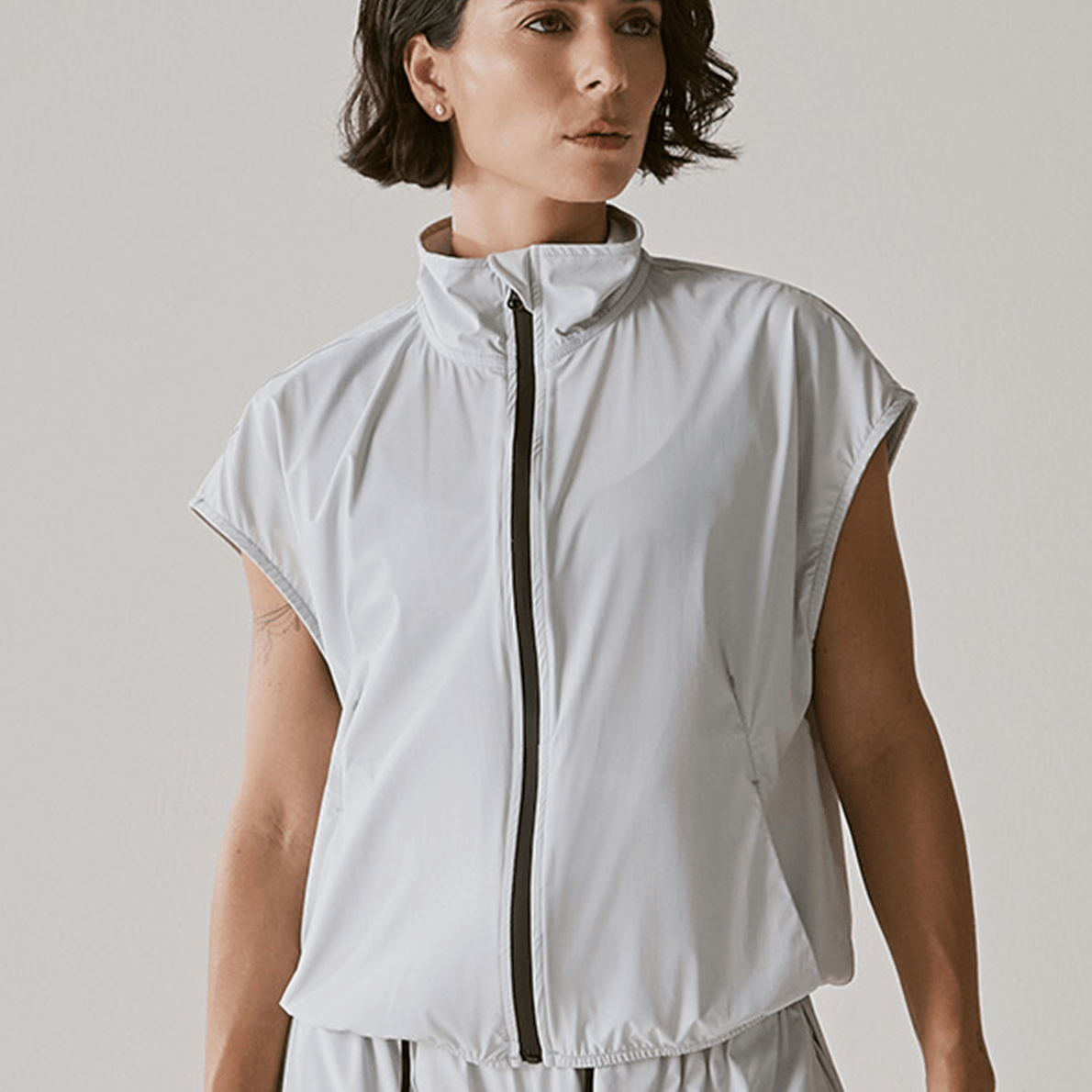 Flowy Vest Snowy