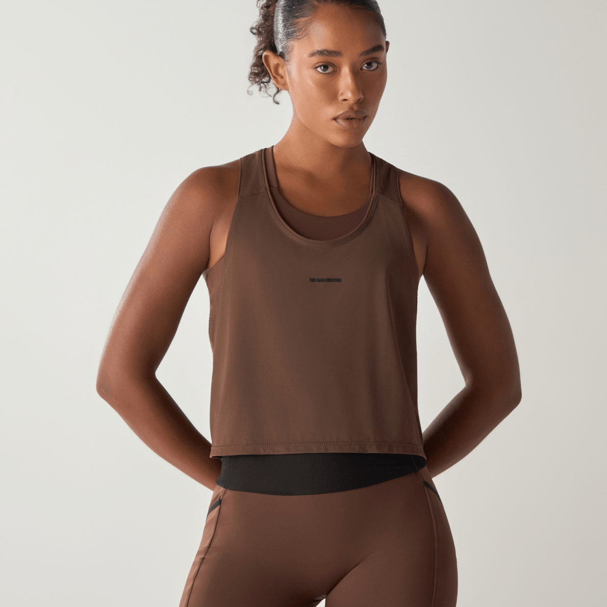 Cropped Trail Umber Brown