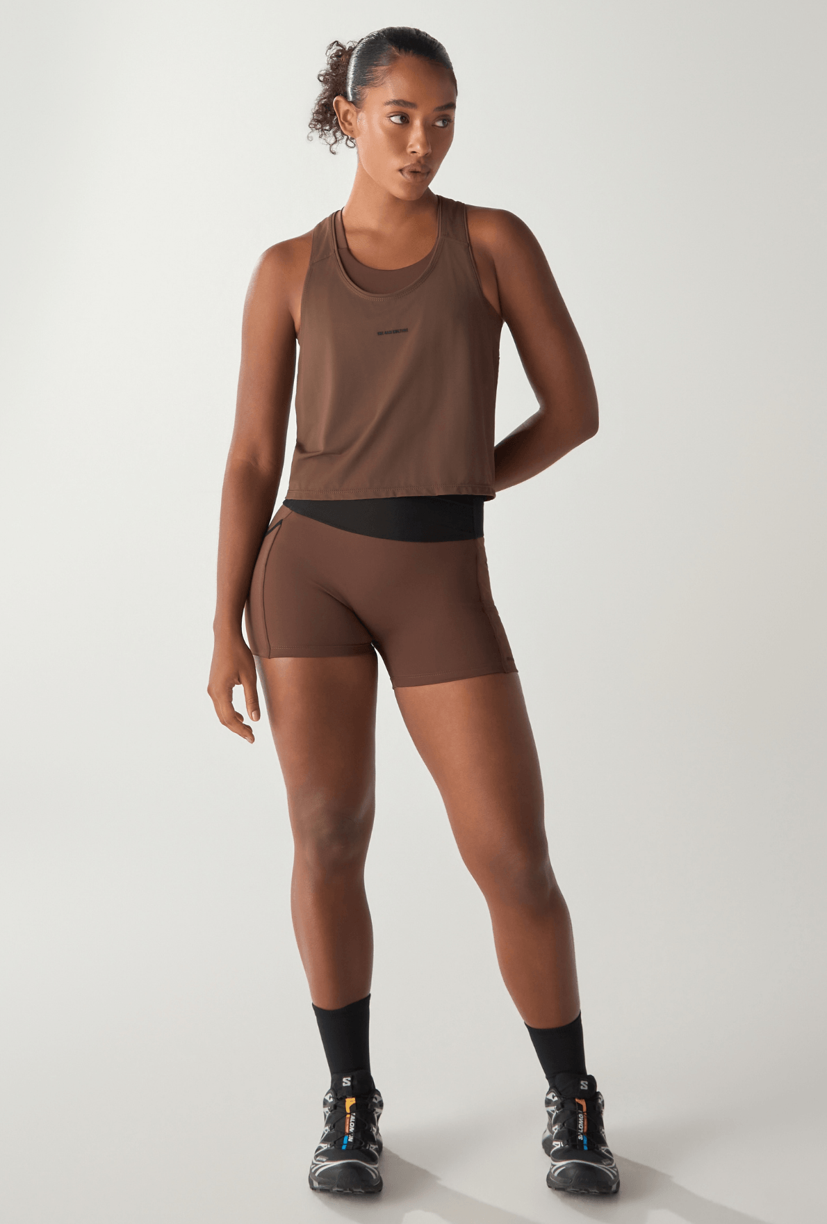 Cropped Trail Umber Brown