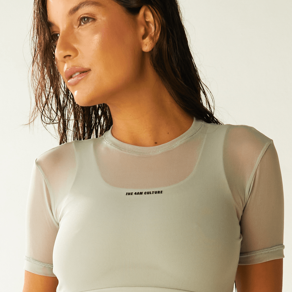 Tank Top Mesh Snowy