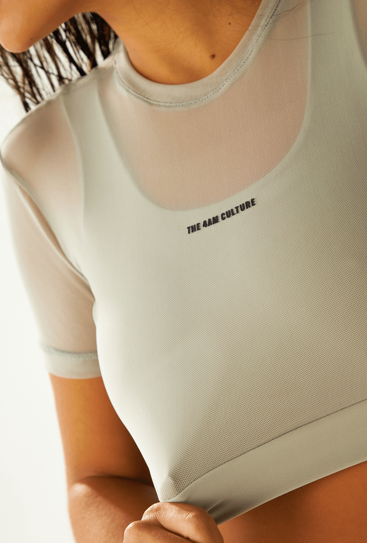 Tank Top Mesh Snowy