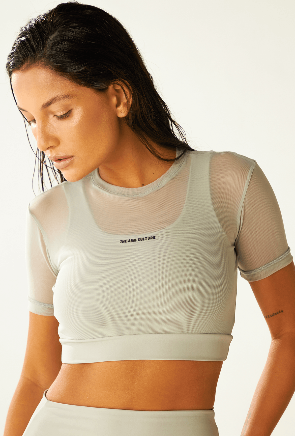 Tank Top Mesh Snowy