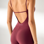 Bodysuit Open Soft Merlot