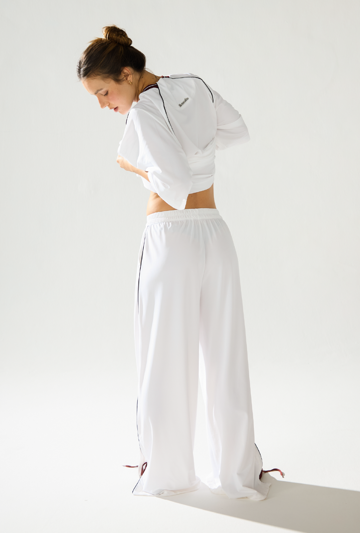 Calça Wide Smash Leite De Coco