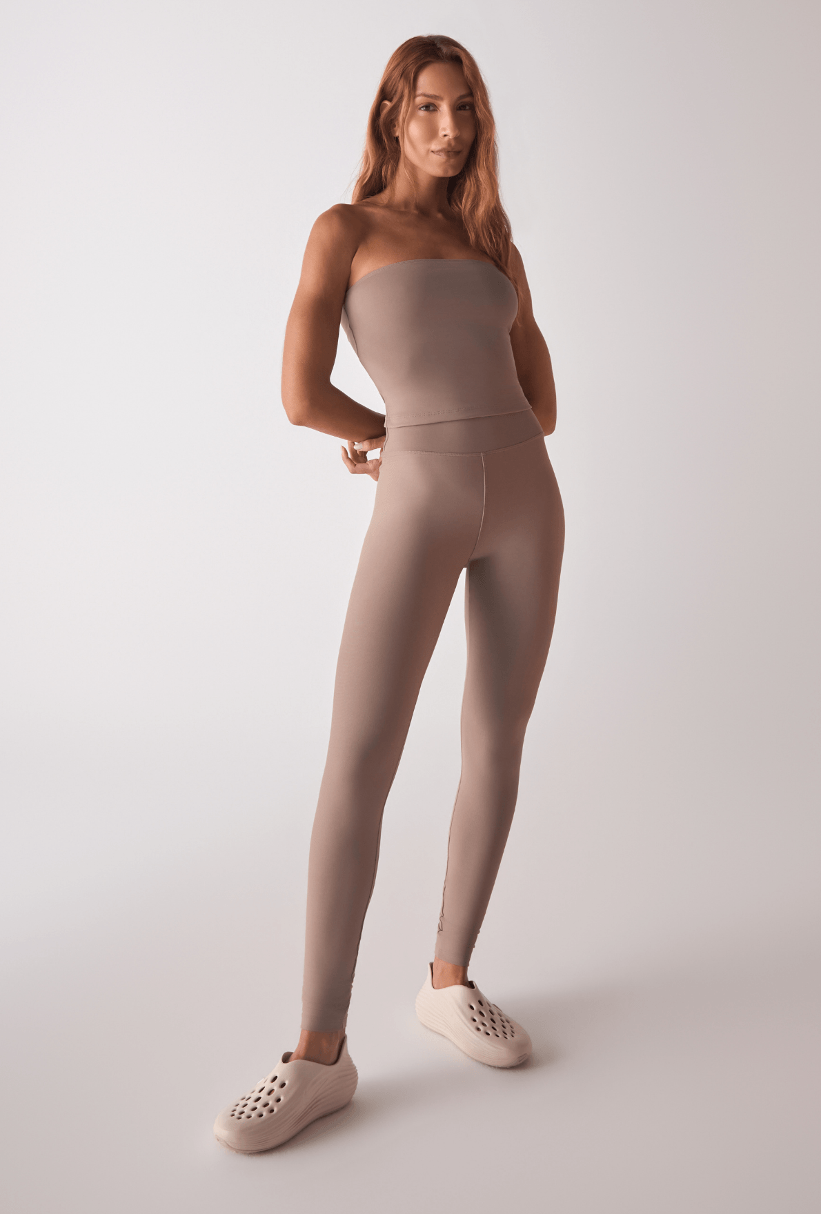 Legging Flat Pump Khaki