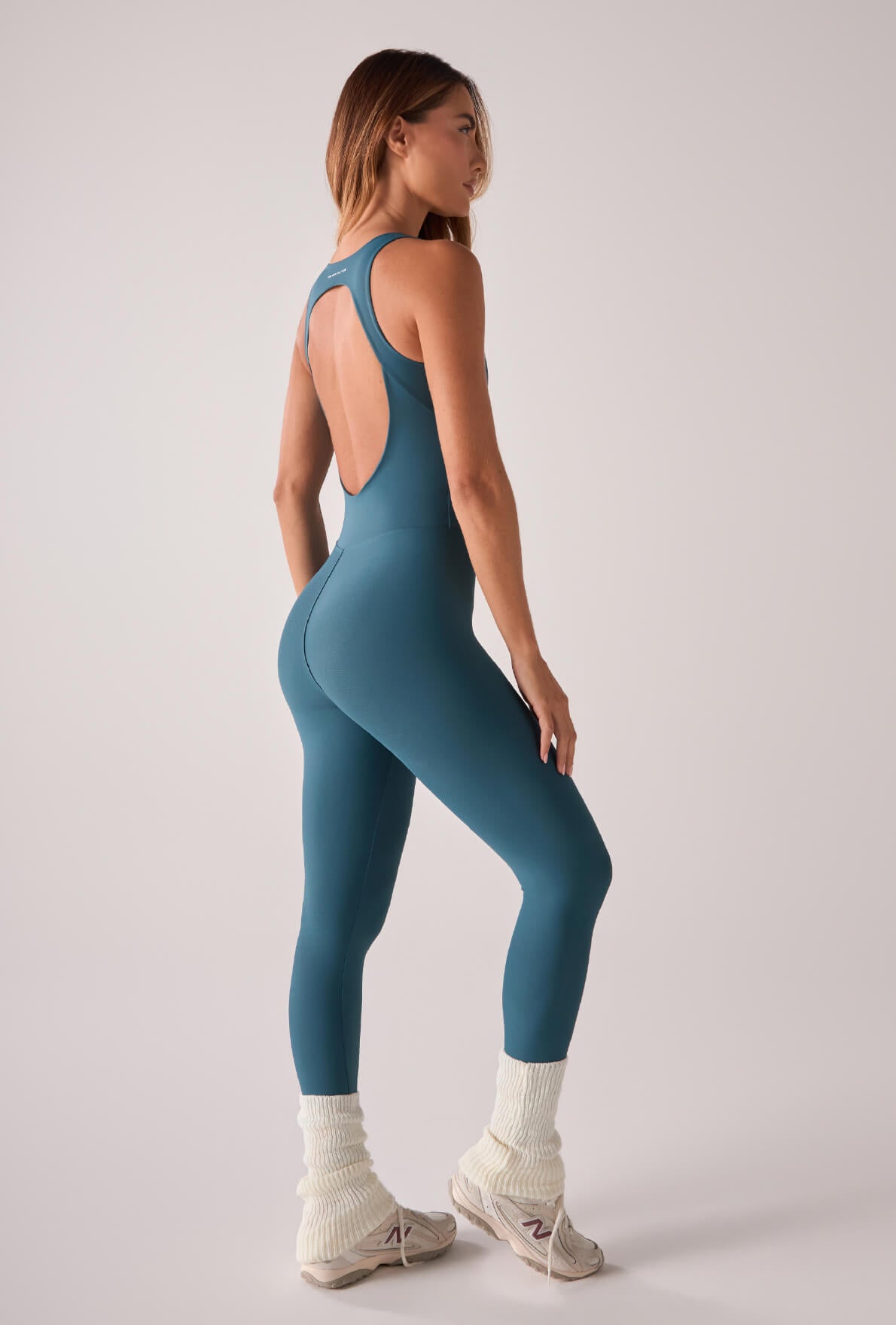 Jumpsuit Sexy Back Compress Pacific