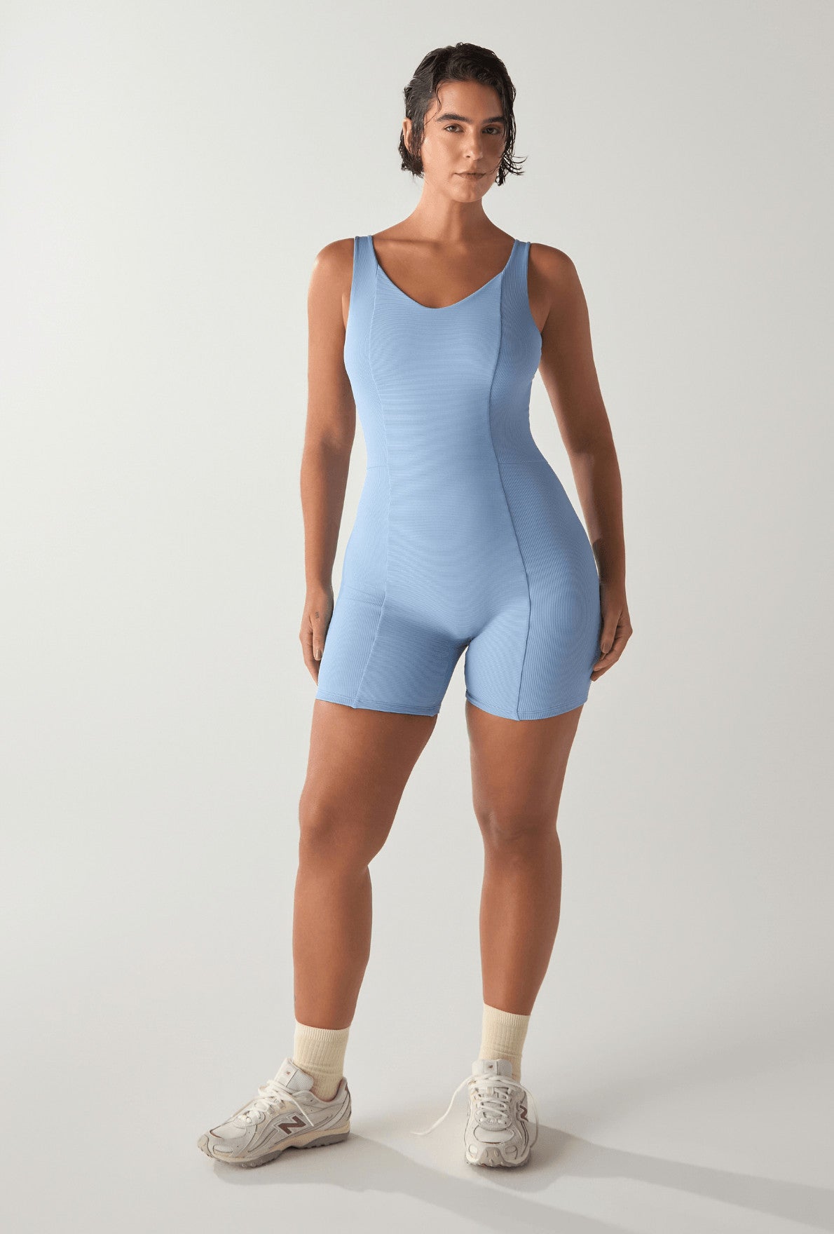Bodysuit Ribb Lily Blue
