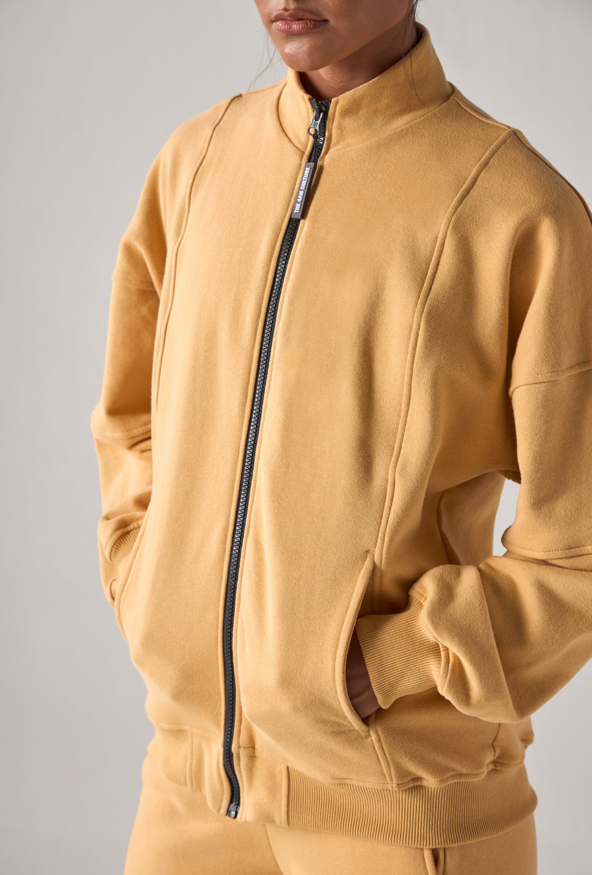 Moletom Zip Mustard