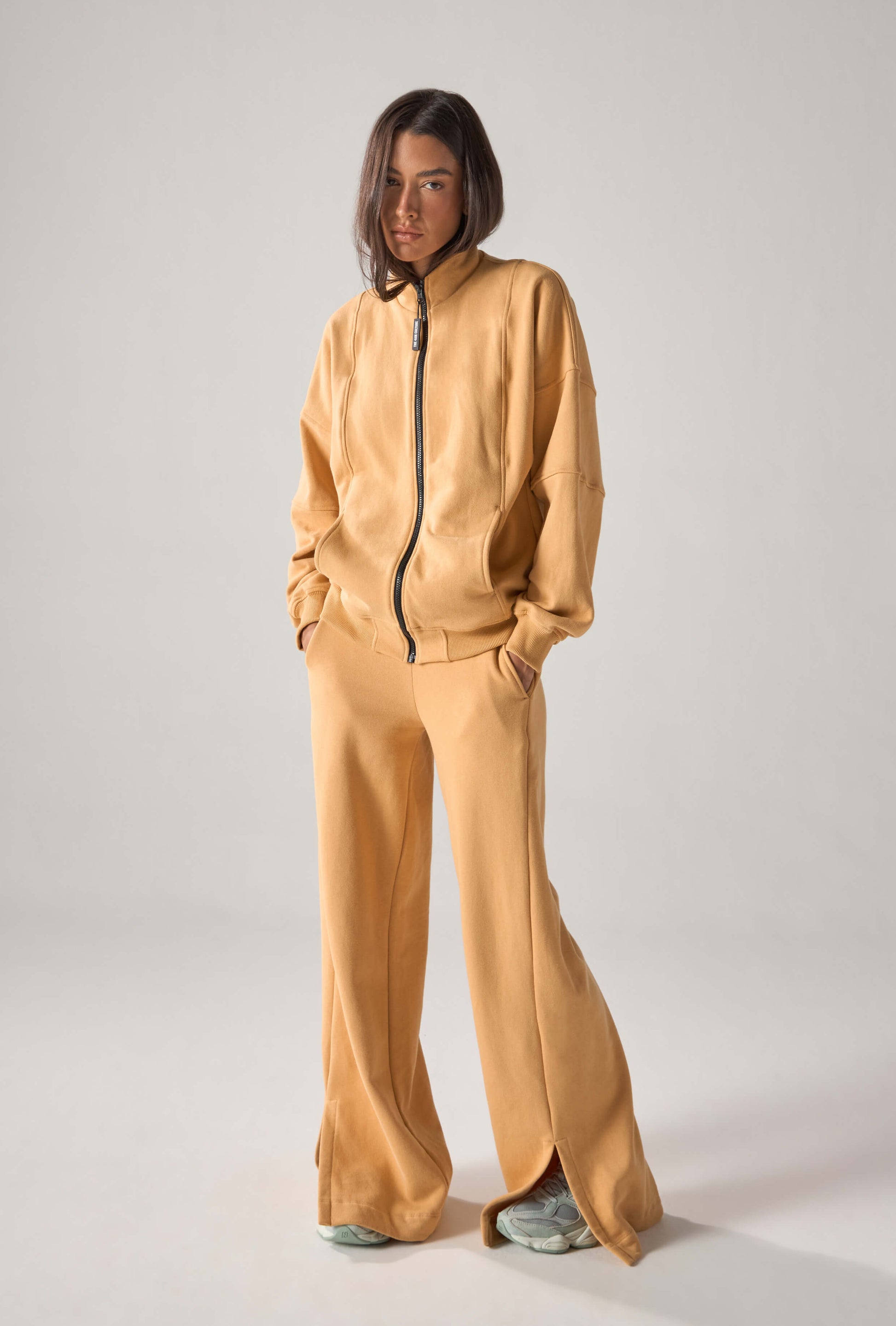 Moletom Zip Mustard