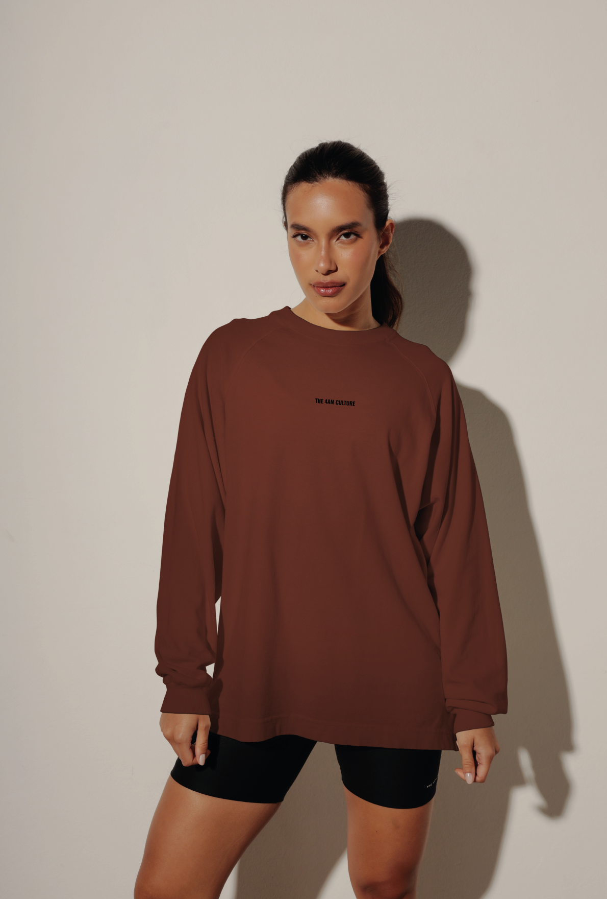 Raglan Long Sleeve Brown Sugar