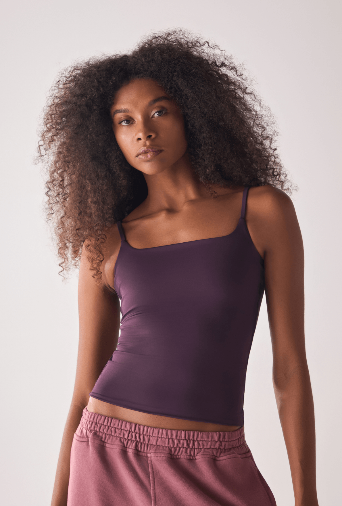 Tank Top Minimal Soft Sexy Velvet