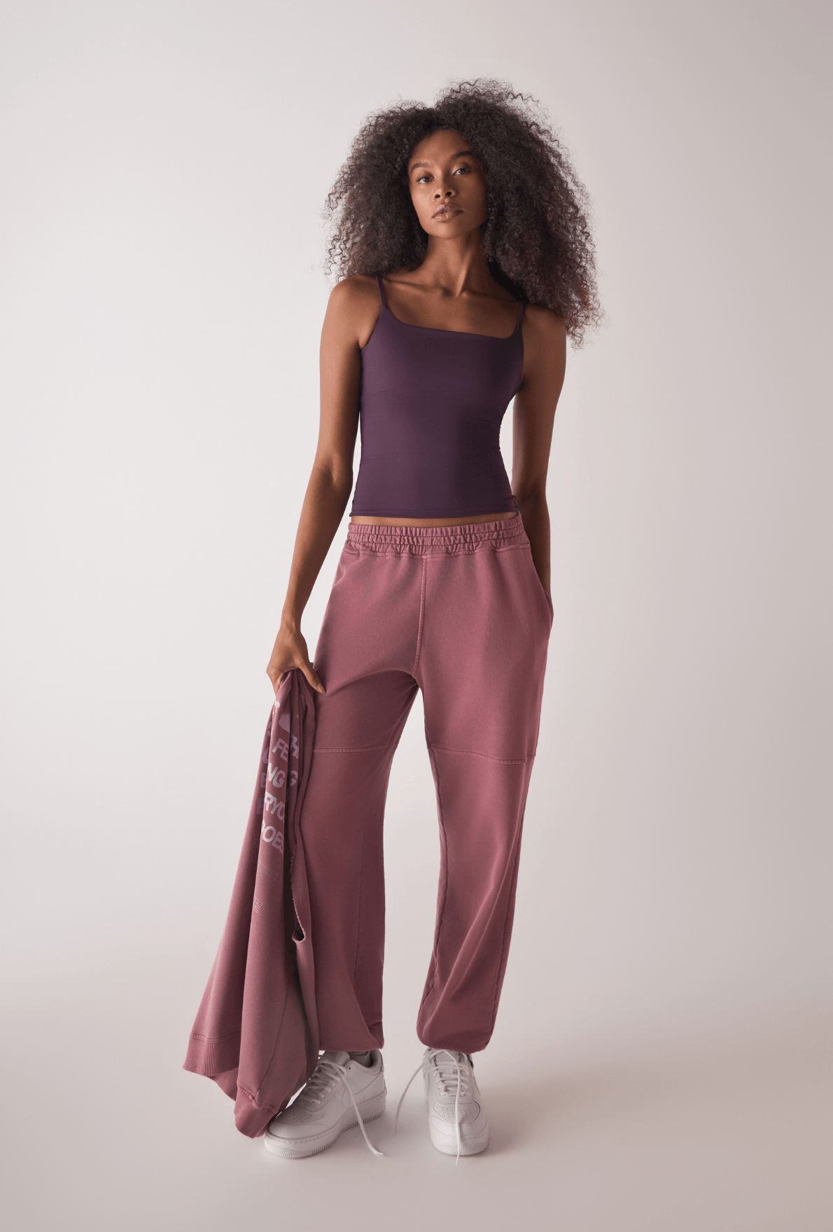 Tank Top Minimal Soft Sexy Velvet