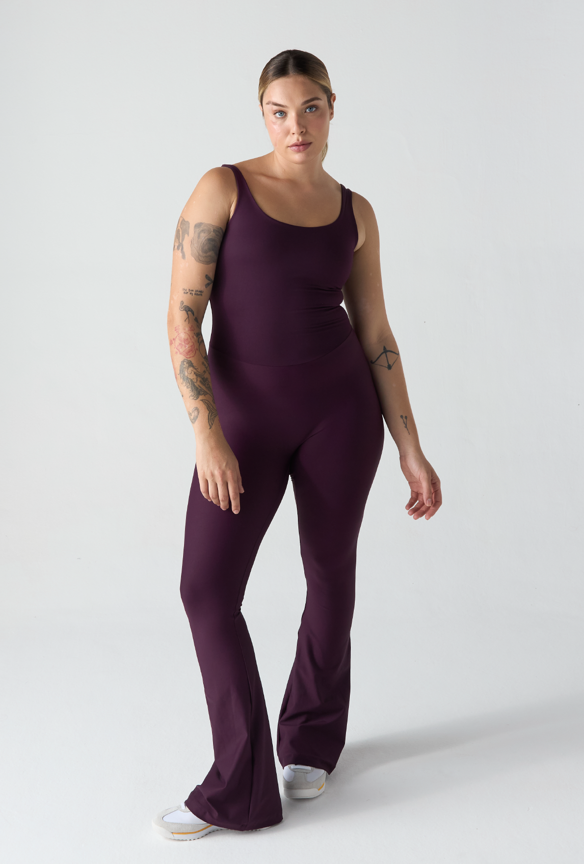 Jumpsuit Flare Compress Sexy Velvet