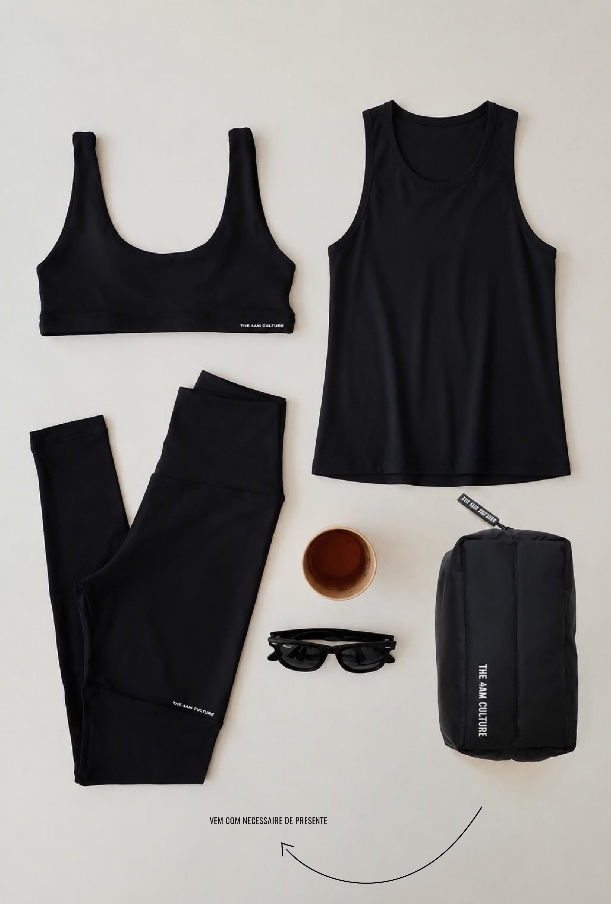 Kit Be a Morning Person + Necessaire Puff
