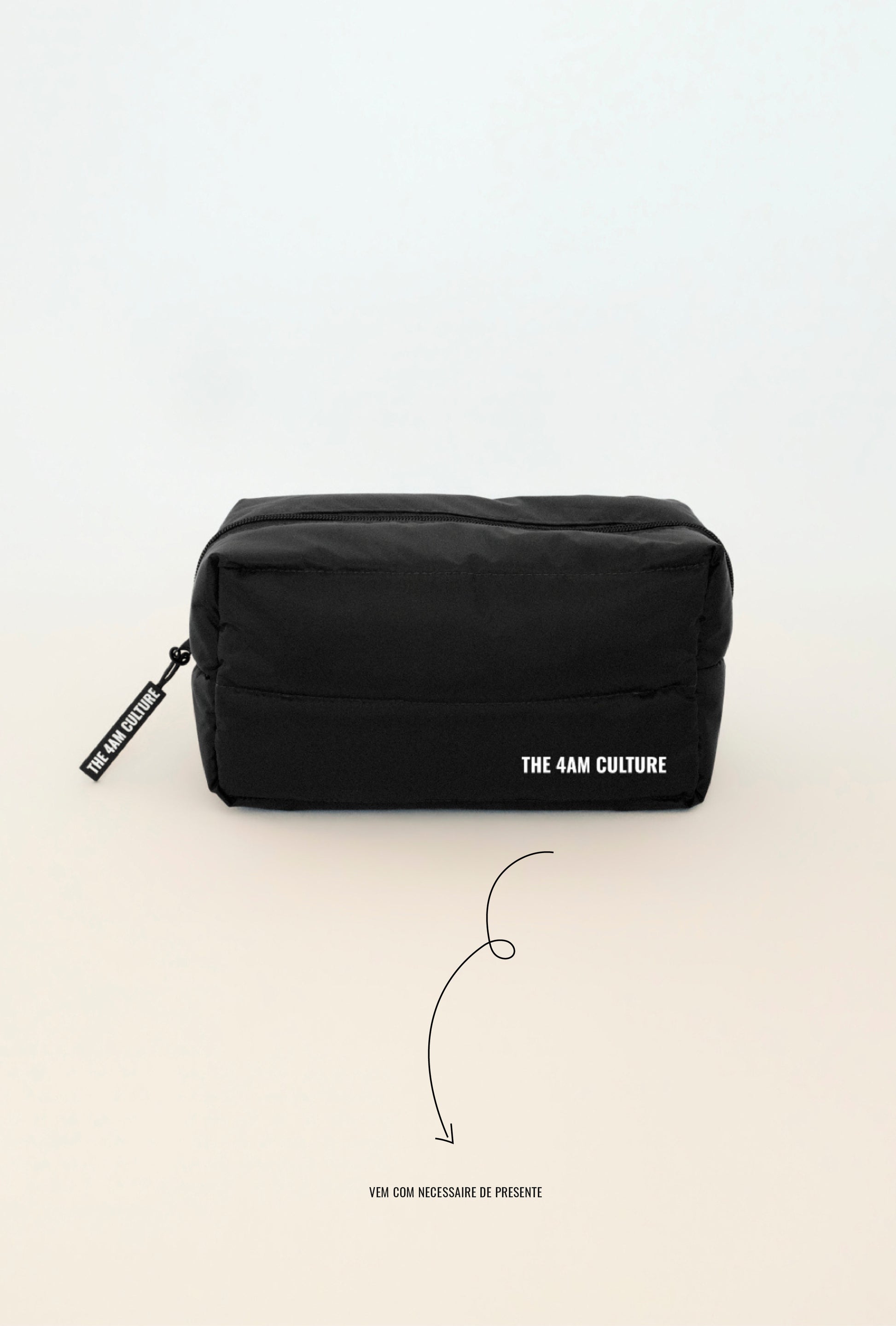 Kit Trio Tops Dark Coffee + Necessaire Puff