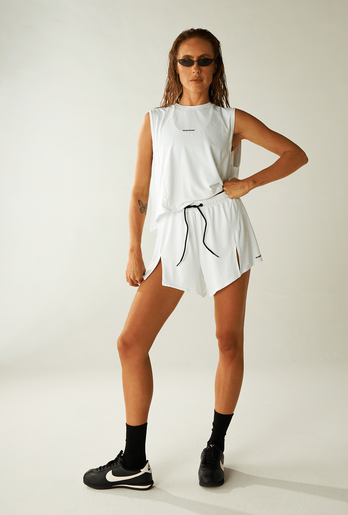 Split Shorts Leite De Coco