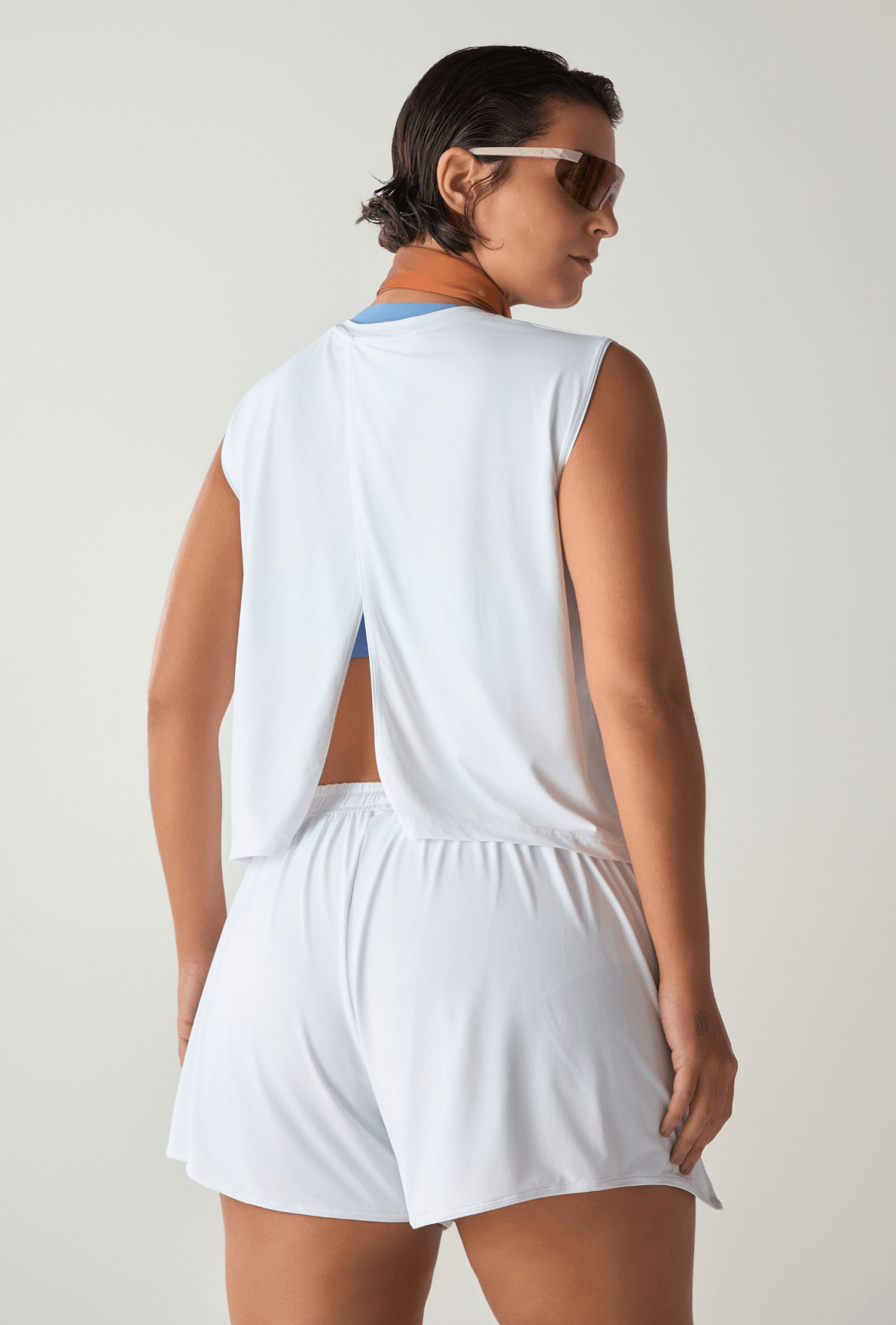 Race Shorts Leite De Coco