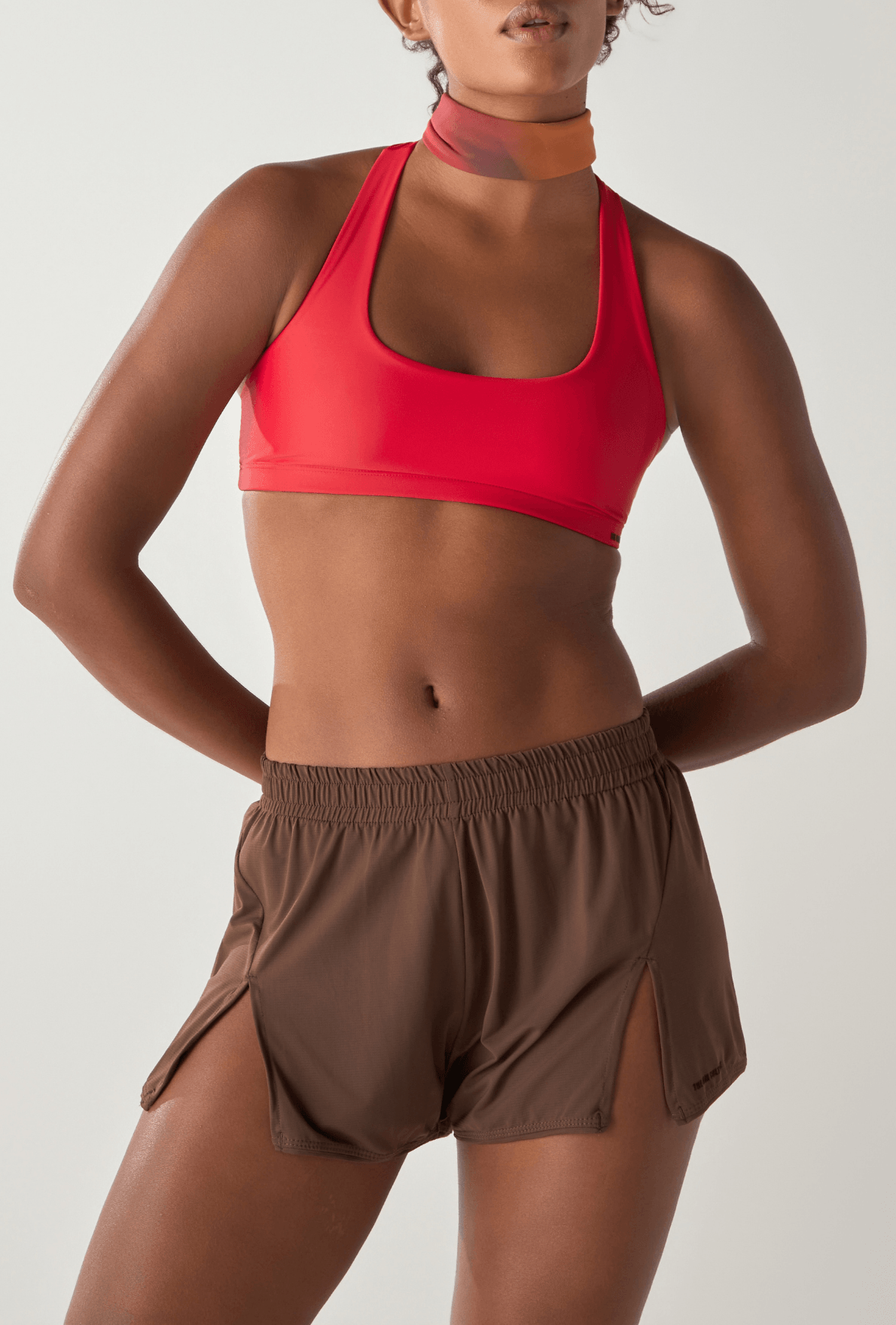 Race Shorts Umber Brown