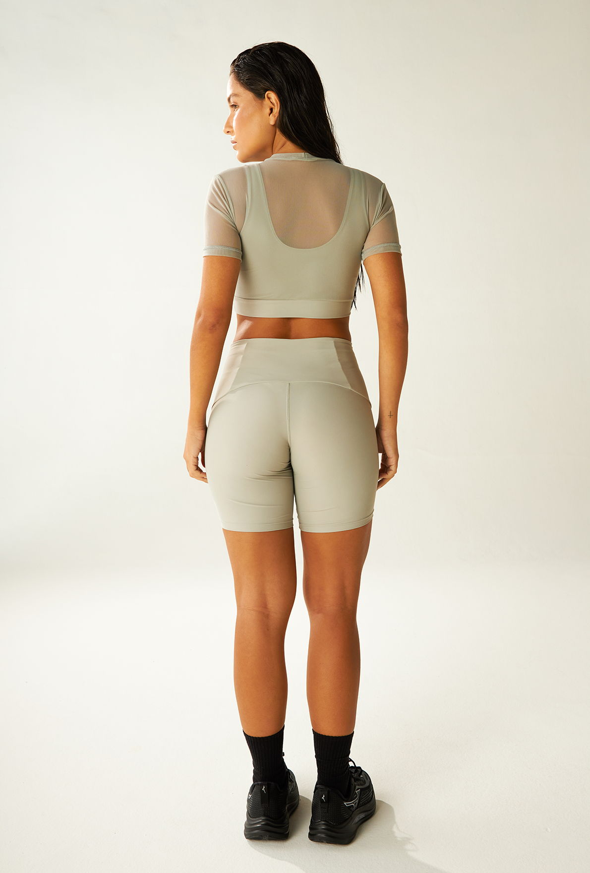 Tank Top Mesh Snowy