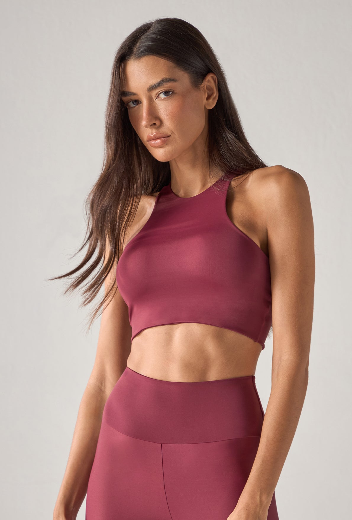 Top Collar Soft Merlot